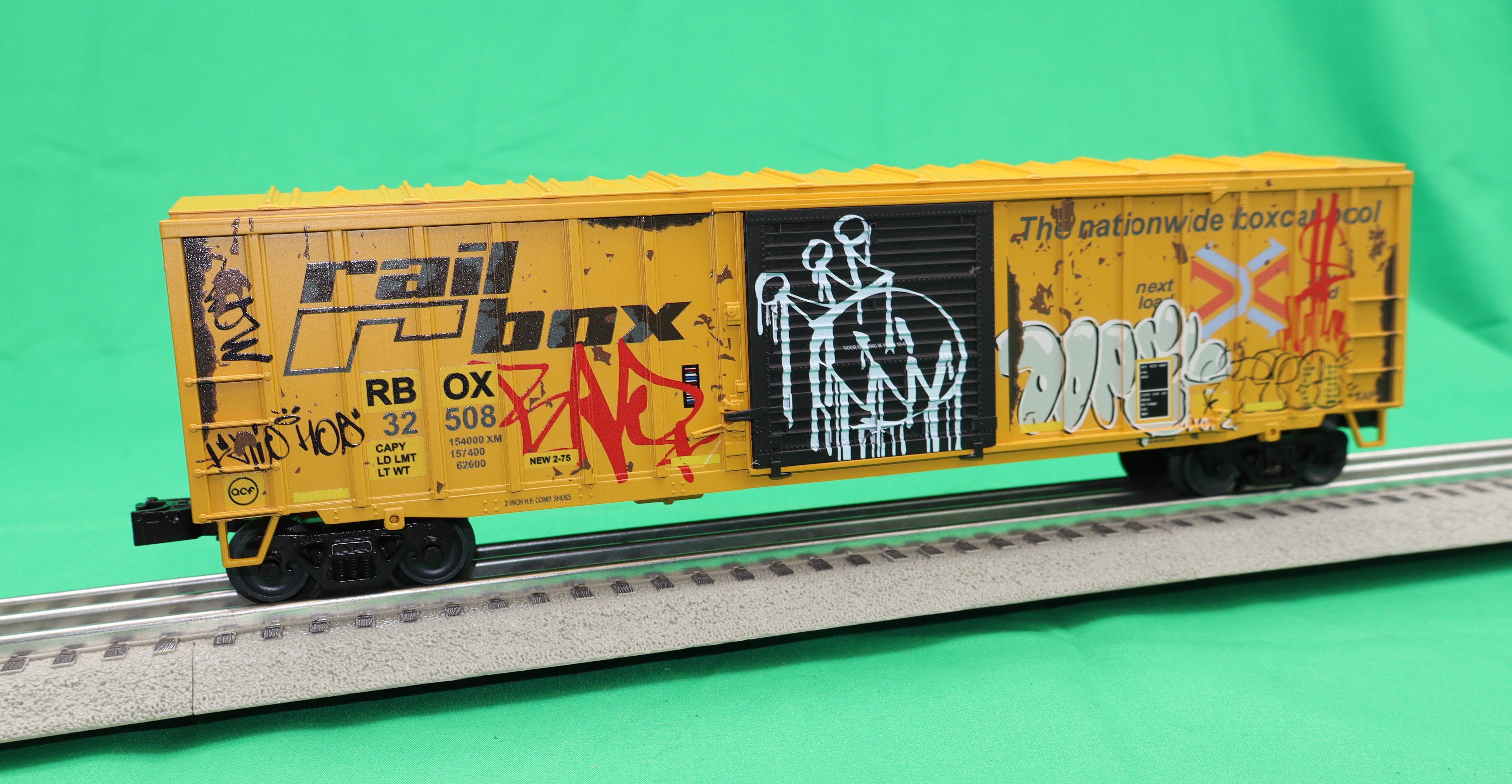 Lionel 2542301 - ACF 50' Boxcar "Railbox" #32508 (Weathered)