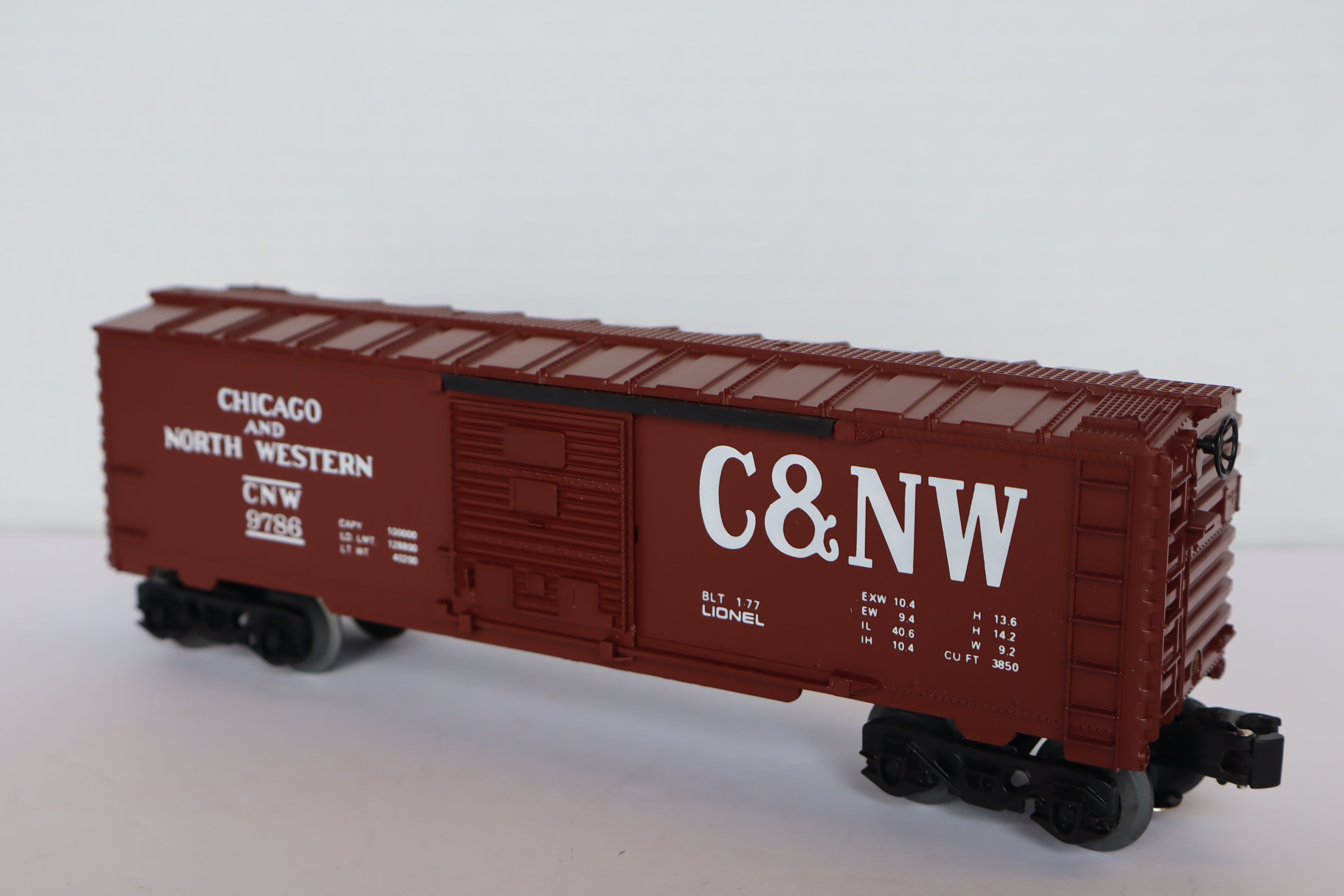 Lionel 6-9786 Chicago & North Western Box Car-Second hand-M8049