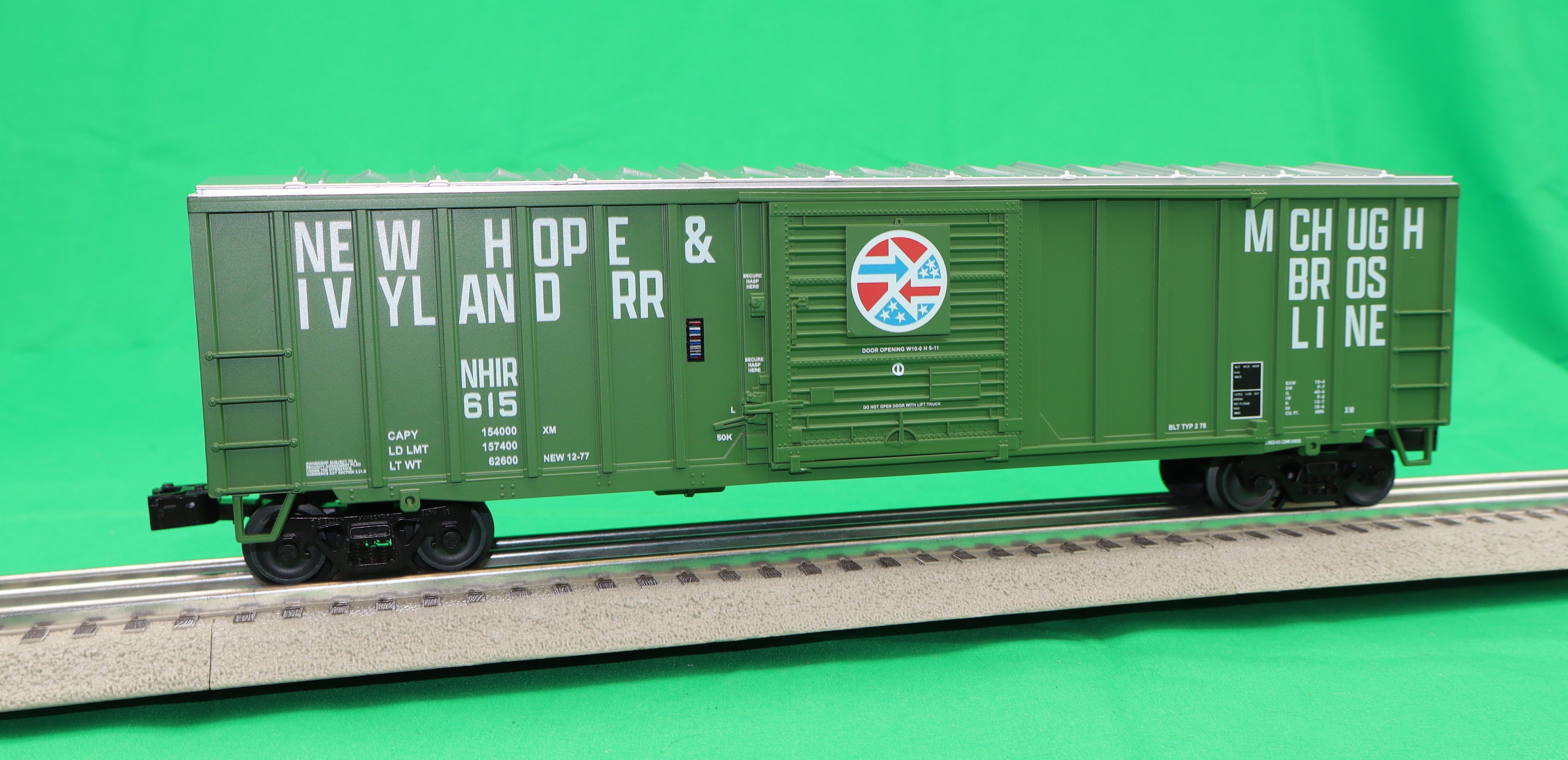 Lionel 2542330 - ACF 50' Boxcar "New Hope & Ivyland" #615