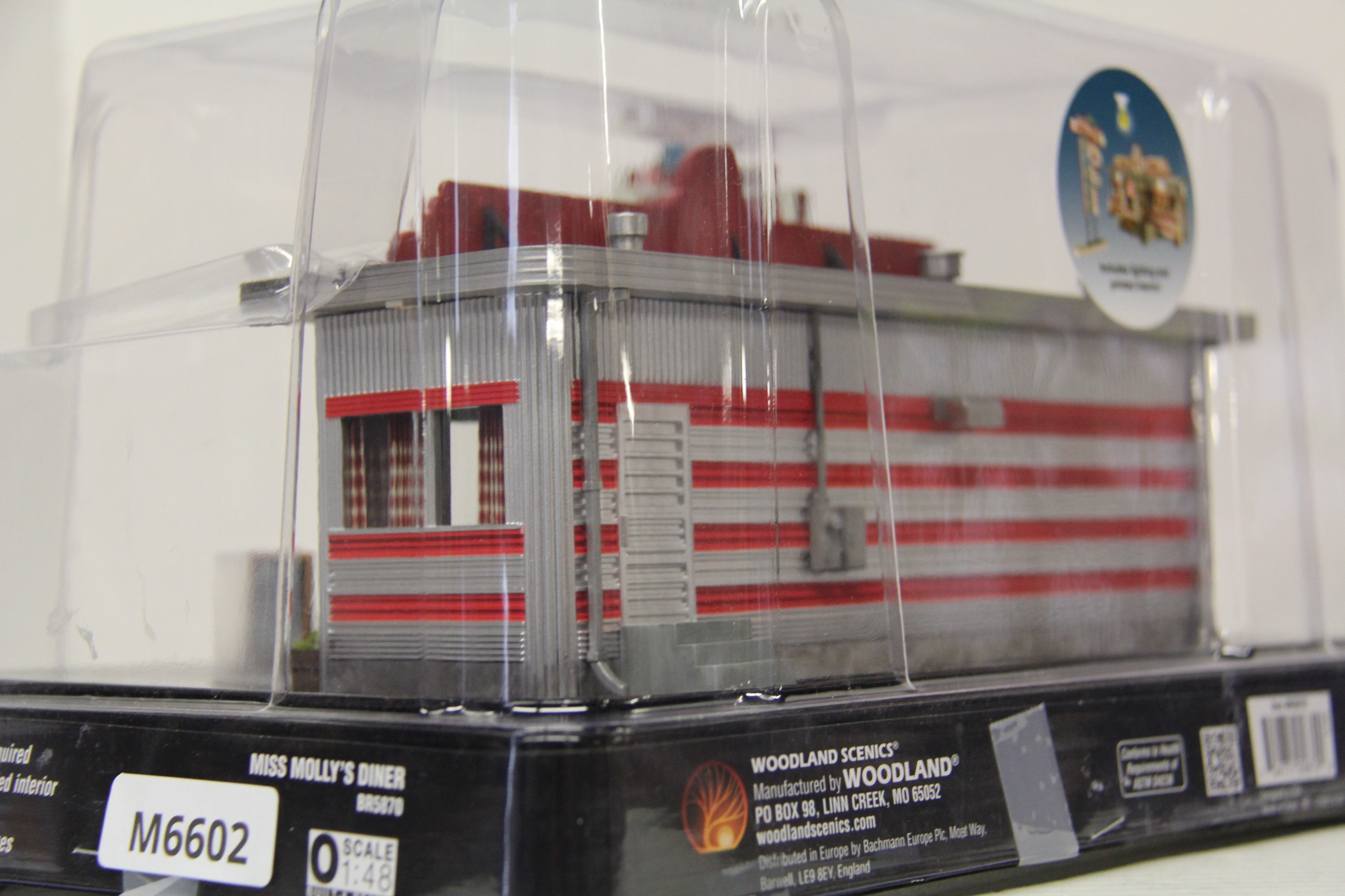 Woodland Scenics BR5870 Miss Molly's Diner 1:48-Second hand-M6602