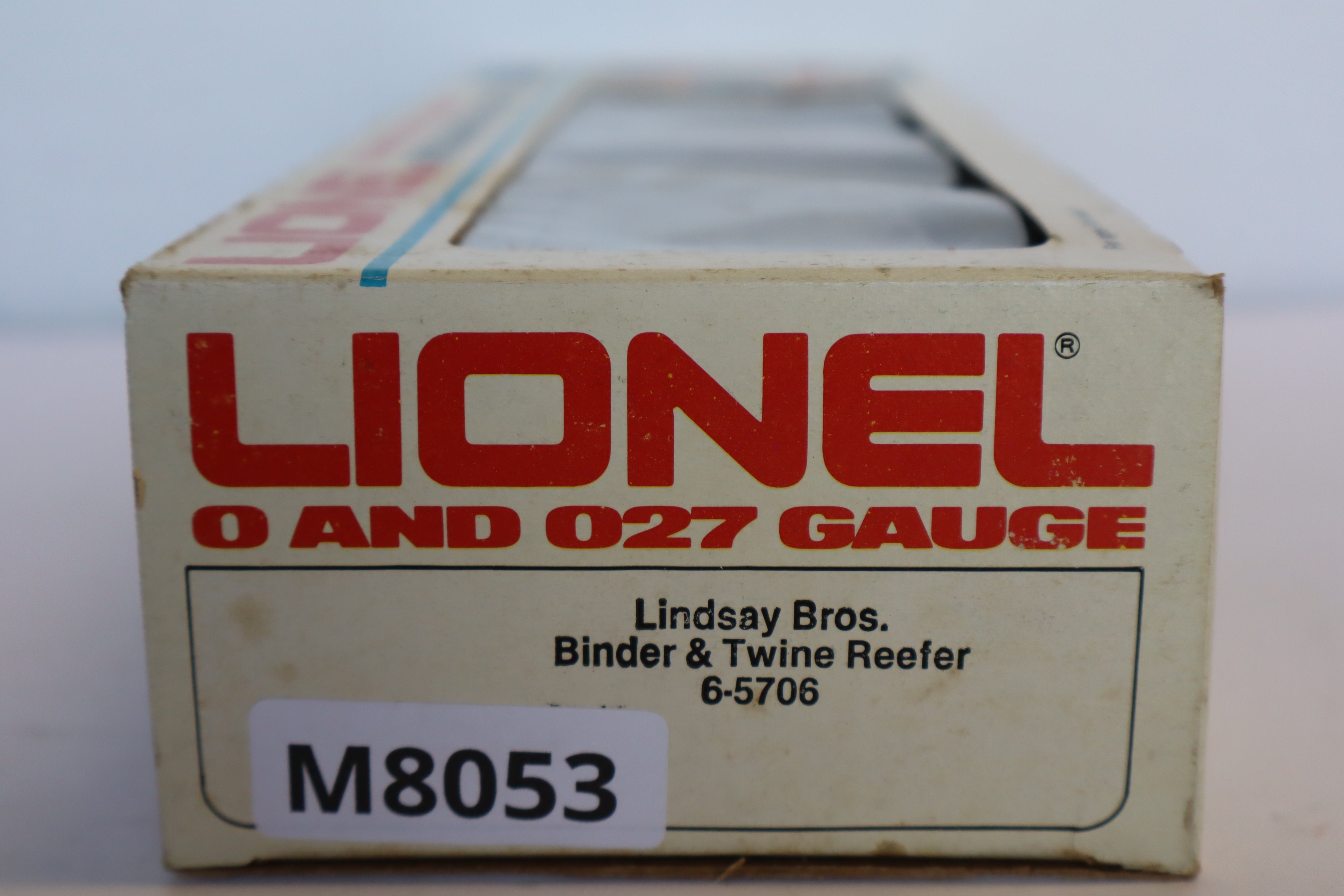 Lionel 6-5706 Lindsey Bros Binder & Twine Reefer-Second hand-M8053