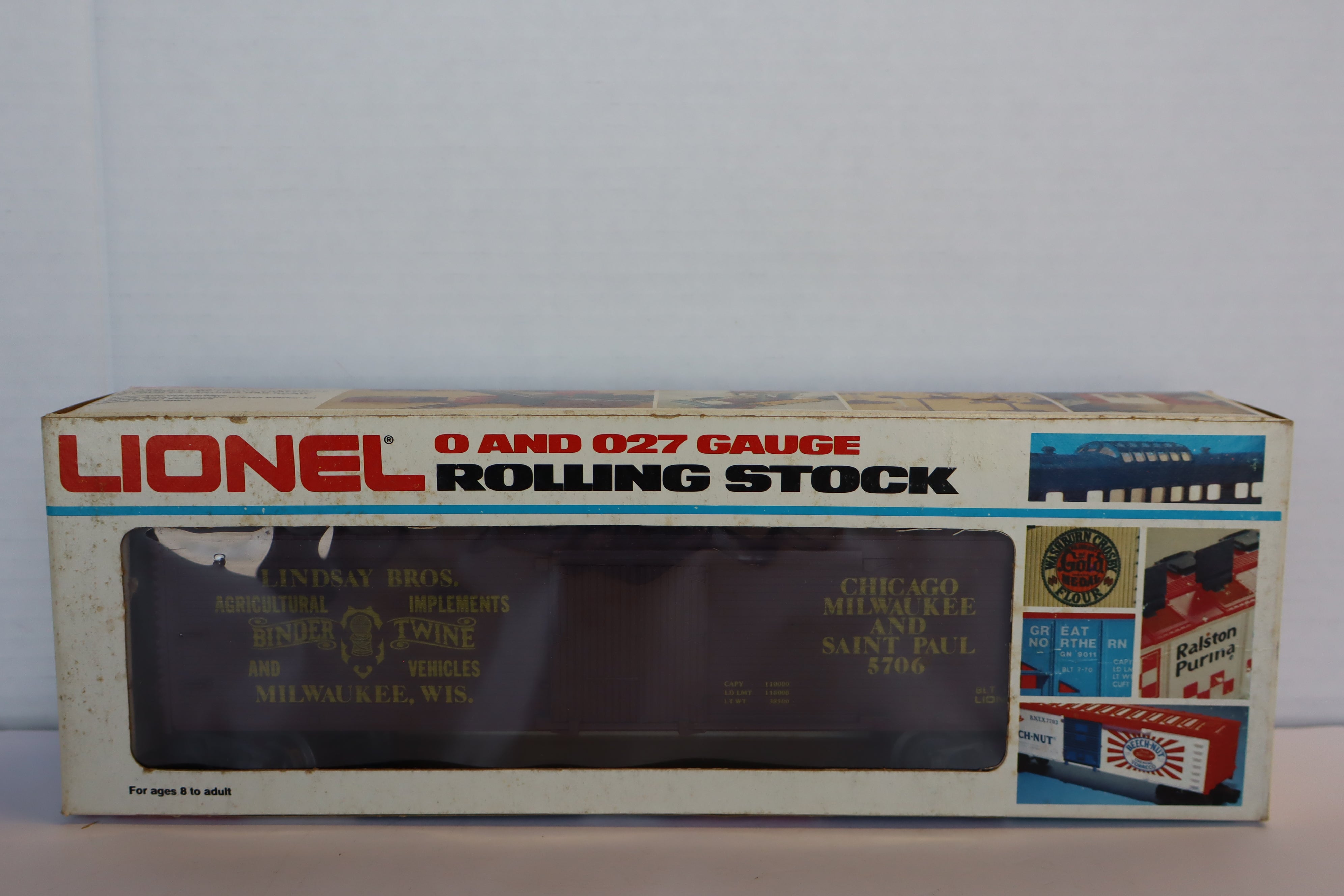 Lionel 6-5706 Lindsey Bros Binder & Twine Reefer-Second hand-M8053