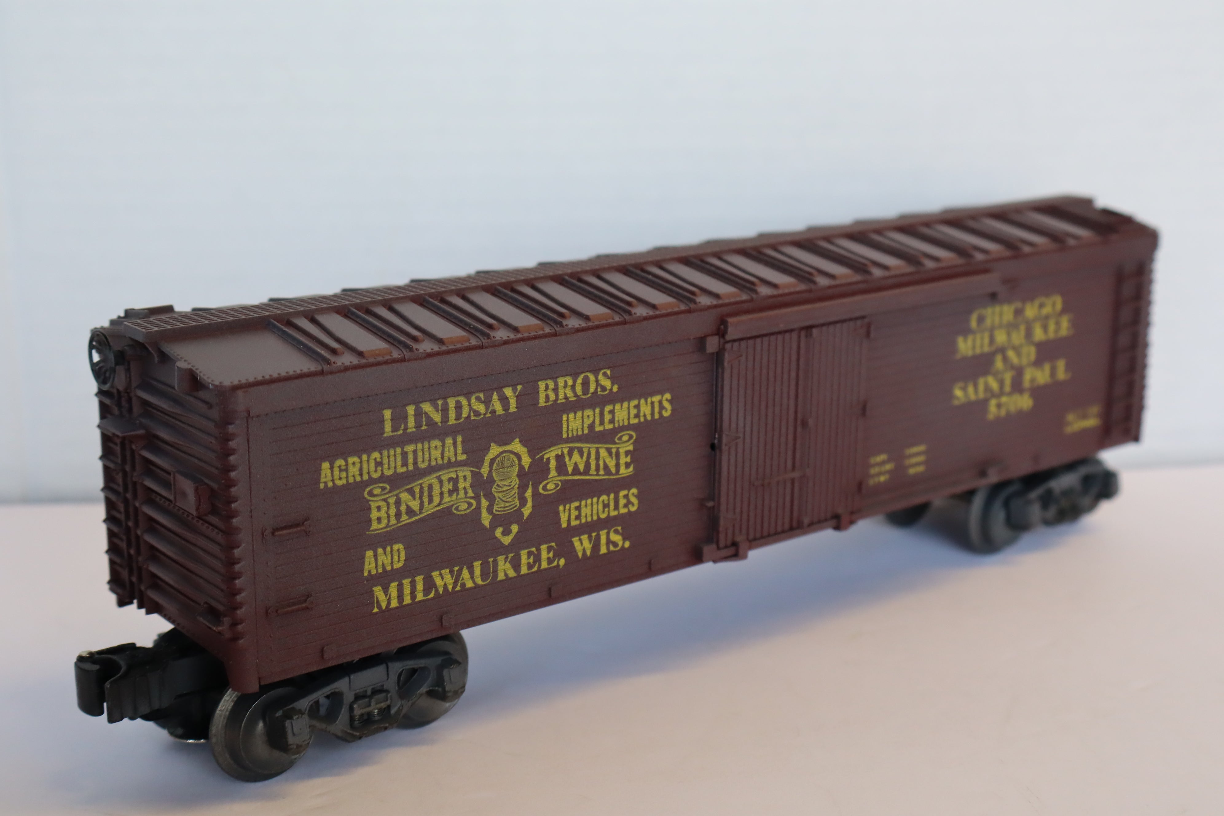 Lionel 6-5706 Lindsey Bros Binder & Twine Reefer-Second hand-M8053