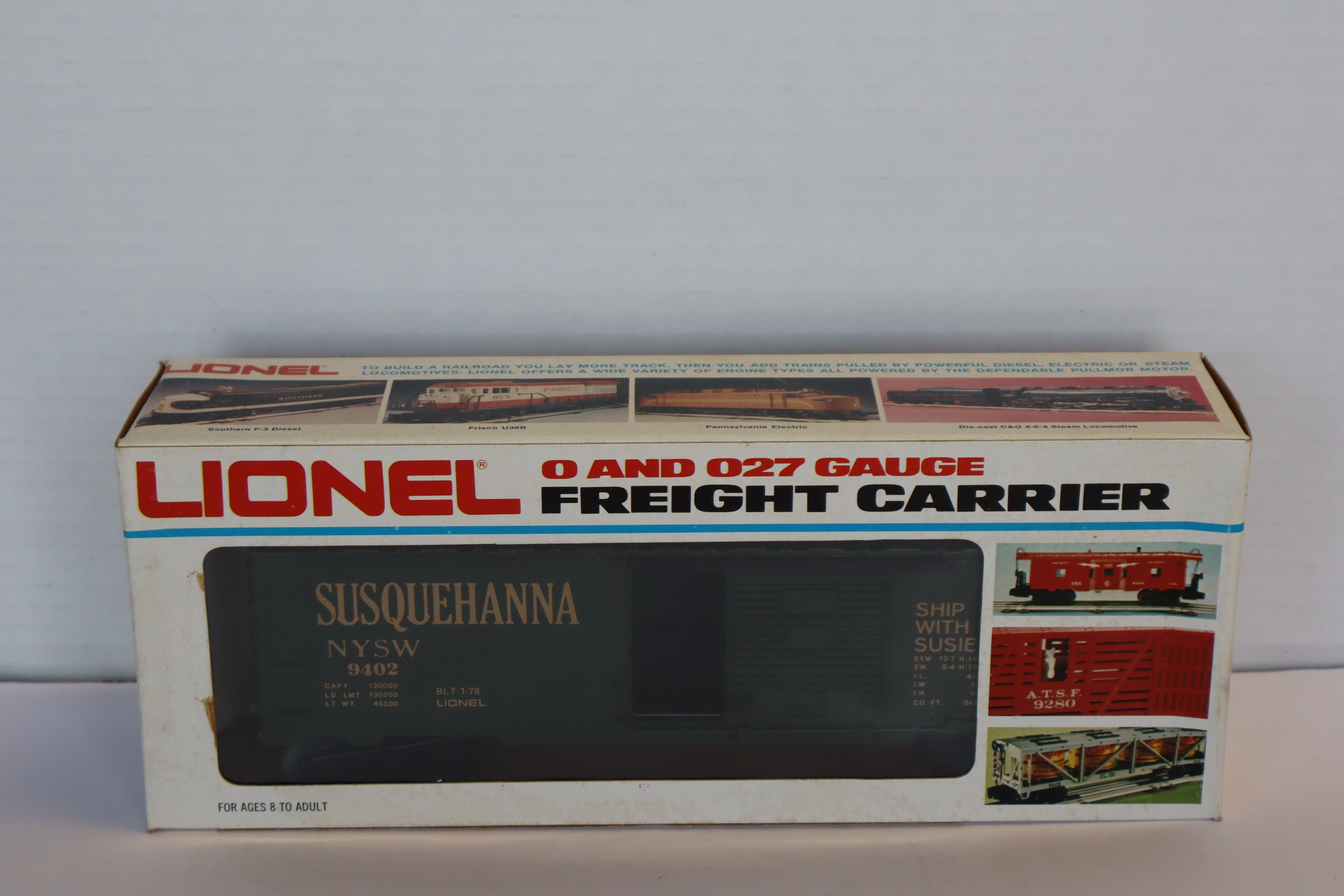Lionel 6-9402 Susquehanna Box Car-Second hand-M8057