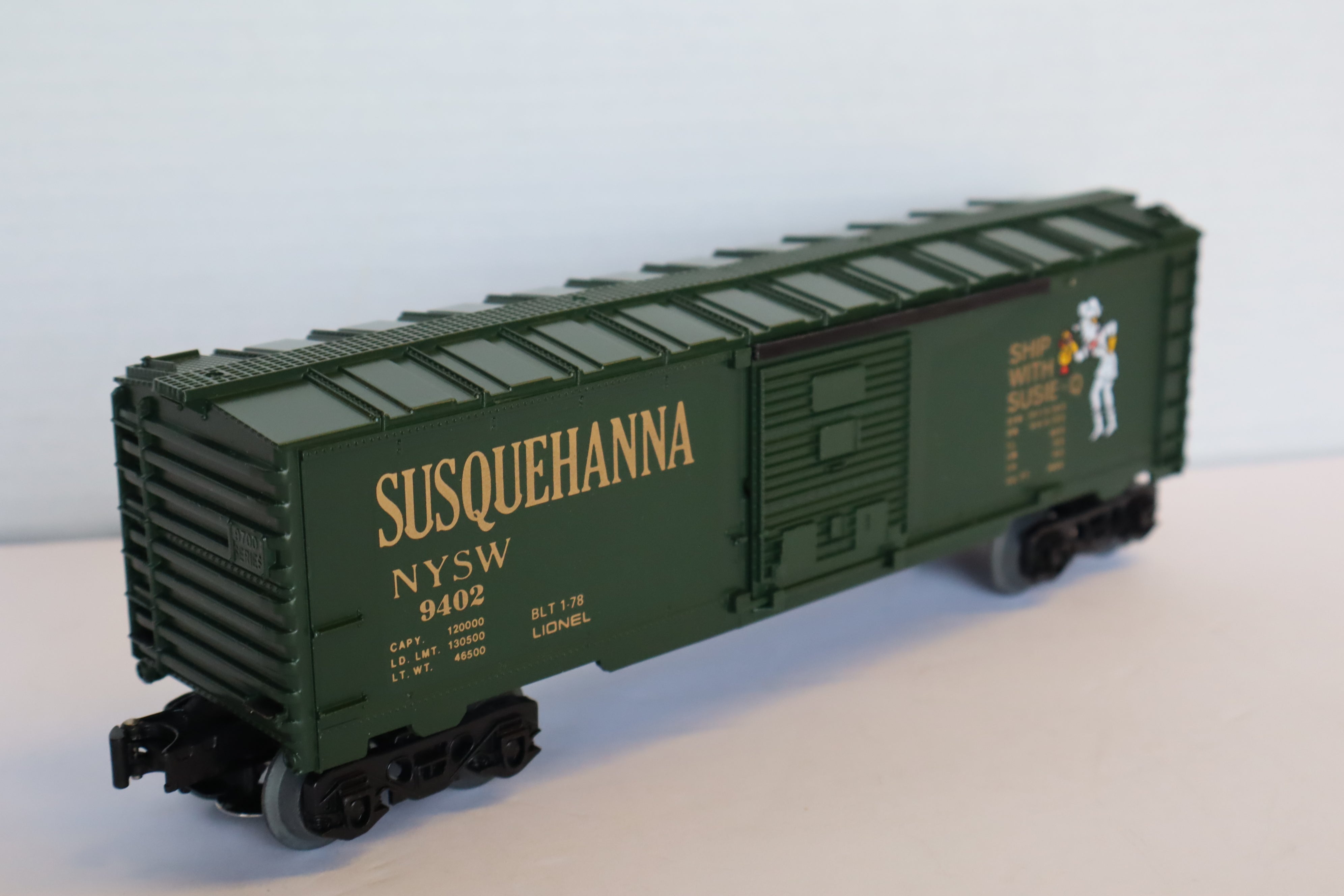 Lionel 6-9402 Susquehanna Box Car-Second hand-M8057