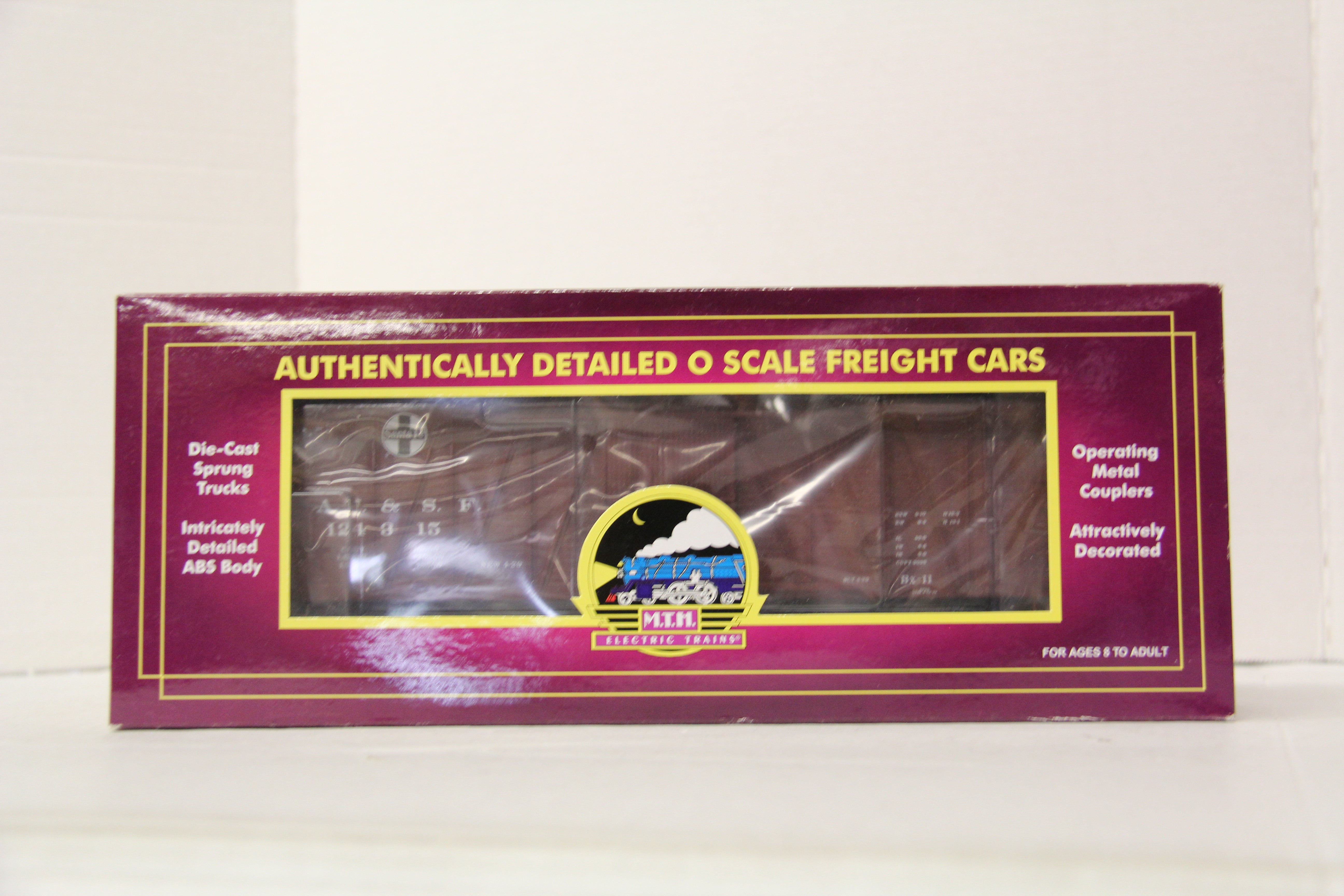 MTH 20-93390 Santa Fe 40' USRA Single Sheathed Box Car-Second hand-M6606