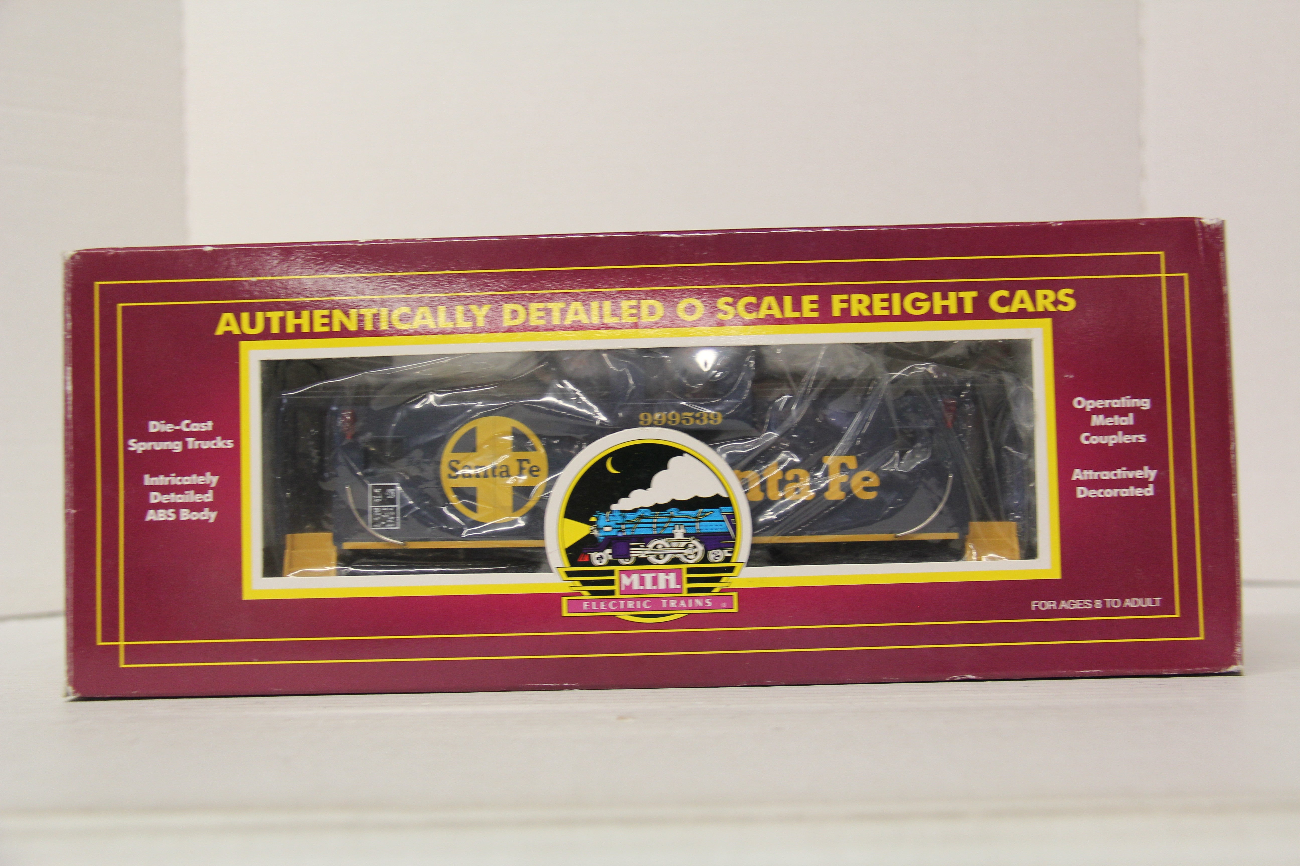MTH 20-91010 Santa Fe Extended Vision Caboose-Second hand-M6608