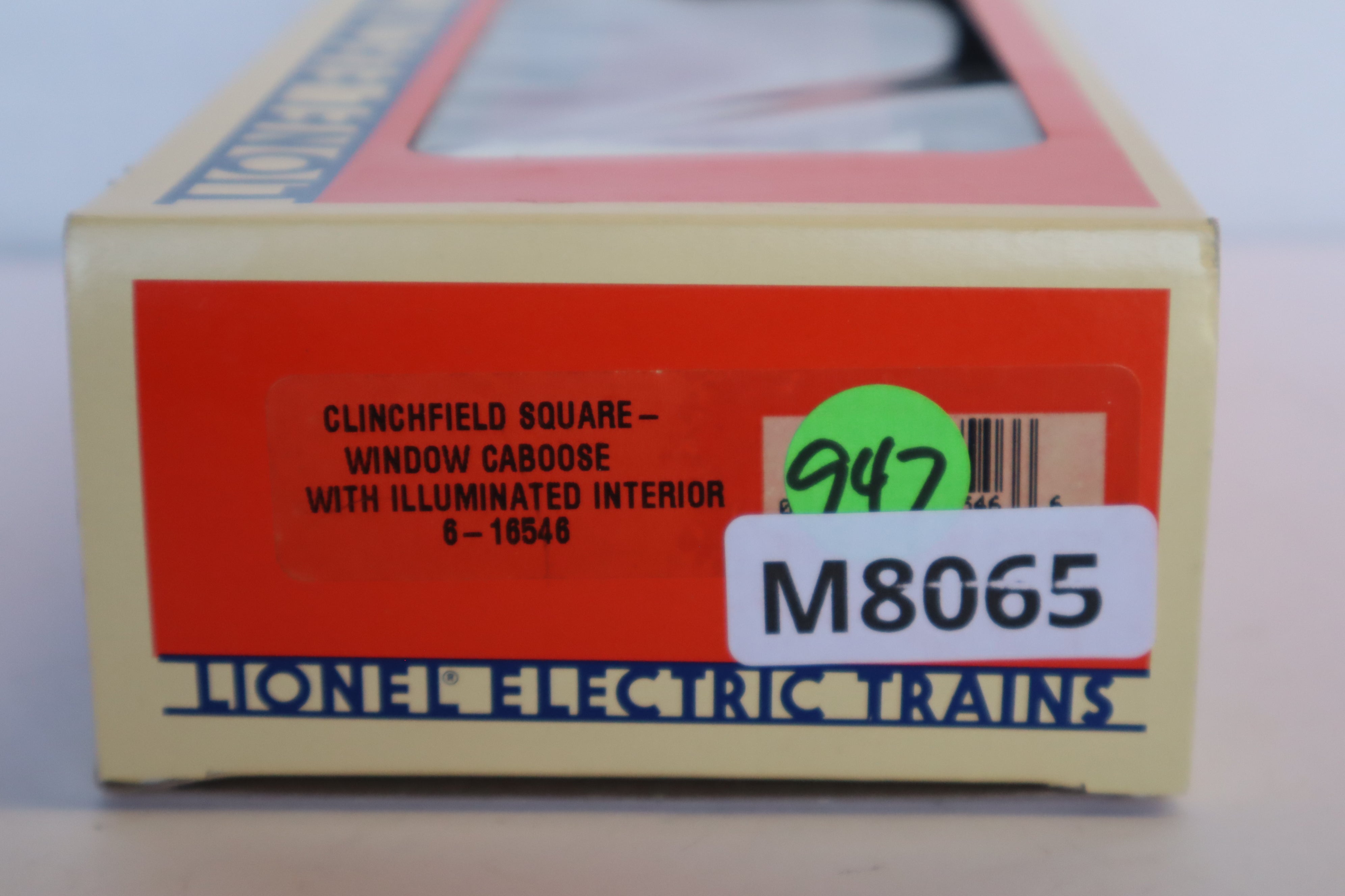 Lionel 6-16546 Clinchfield Square Window Caboose-Second hand-M8065