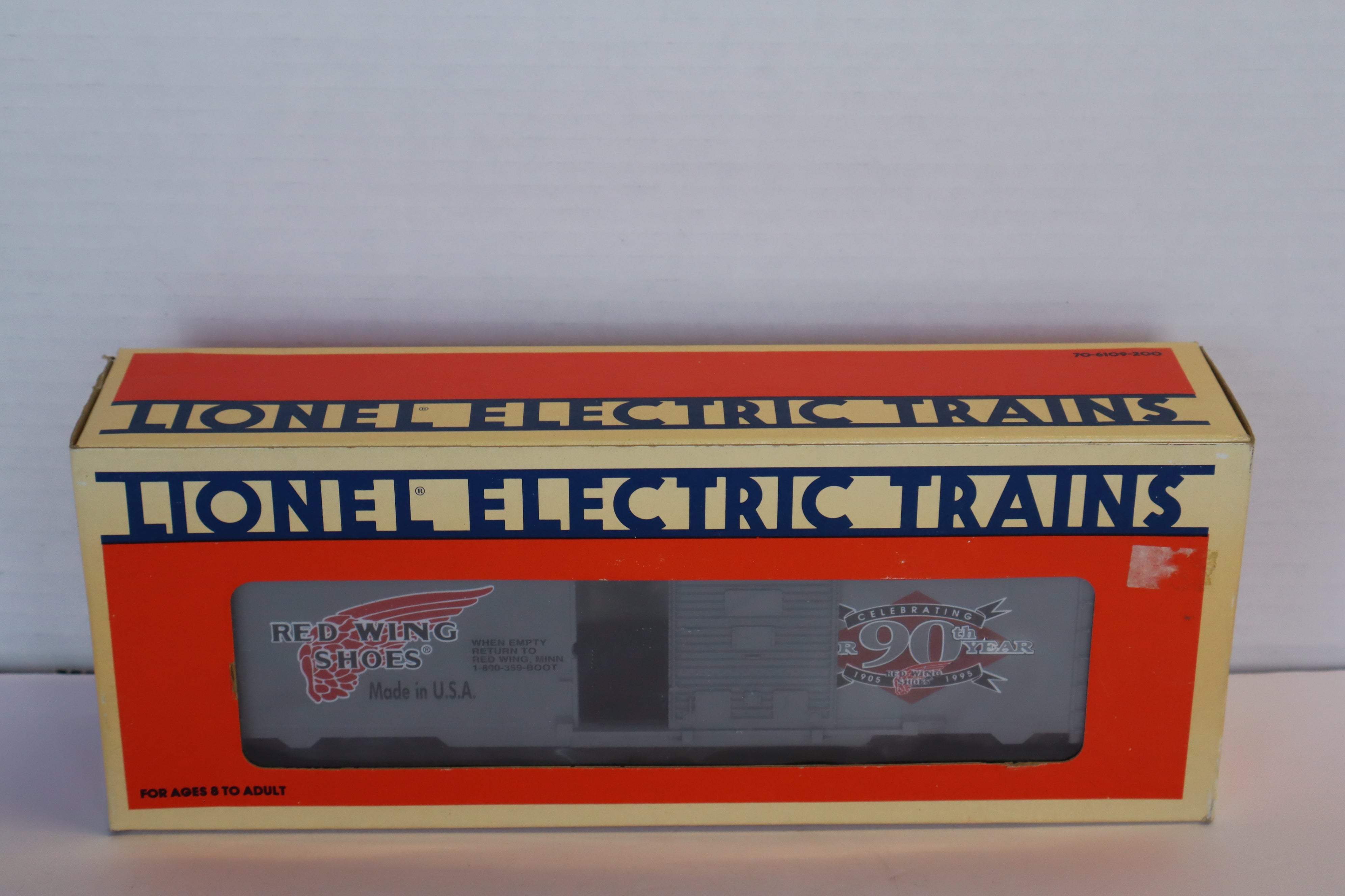 Lionel 6-16264 Red Wing Shoes Boxcar-Second hand-M8066