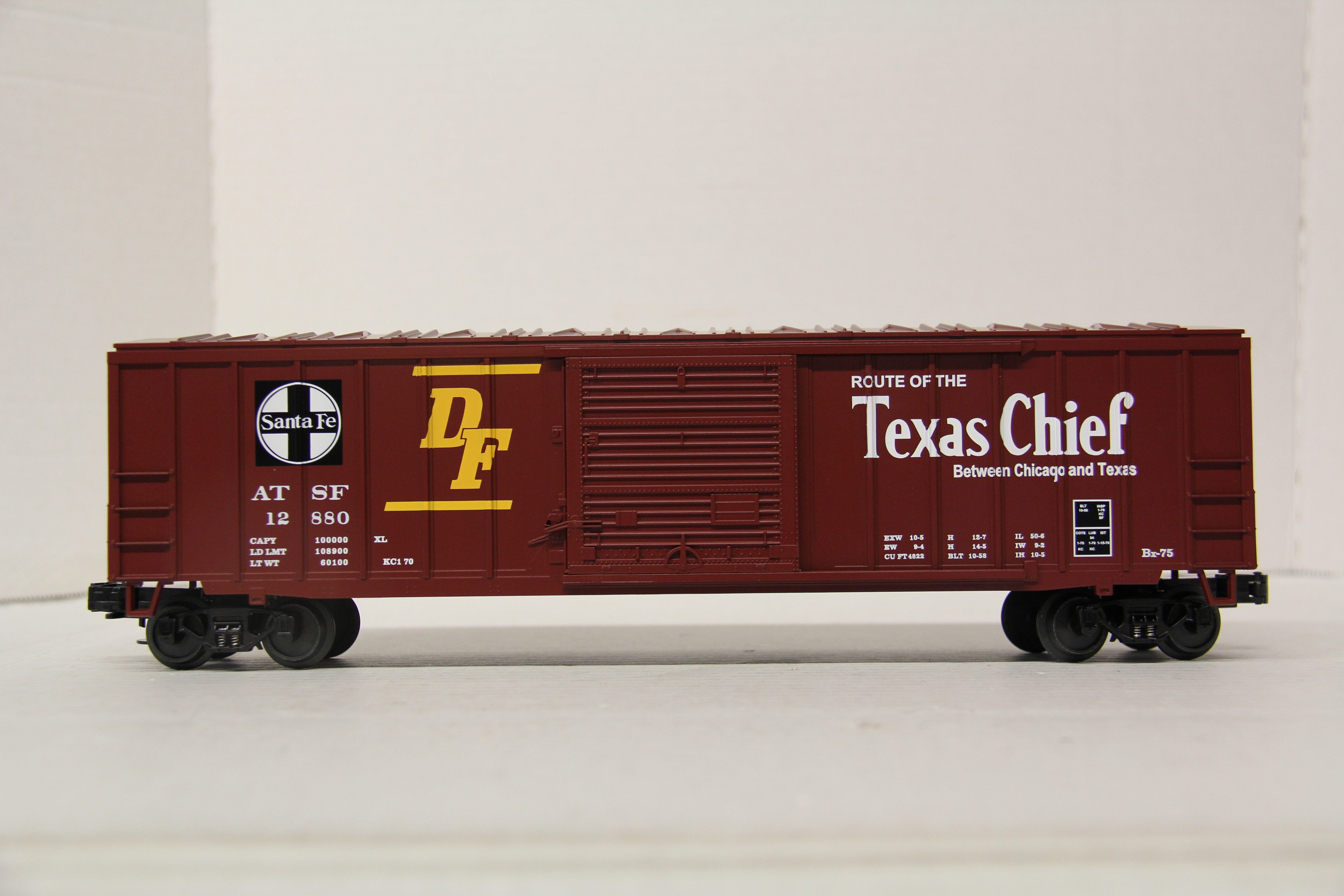 MTH 20-93072 Santa Fe 50' Single Door Box Car-Second hand-M6613