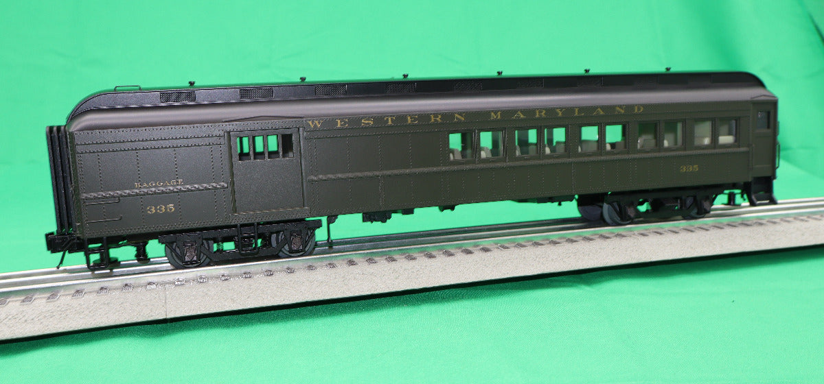 Atlas O 2001238 - Trainman - 60' Combine Passenger Car "Western Maryland"