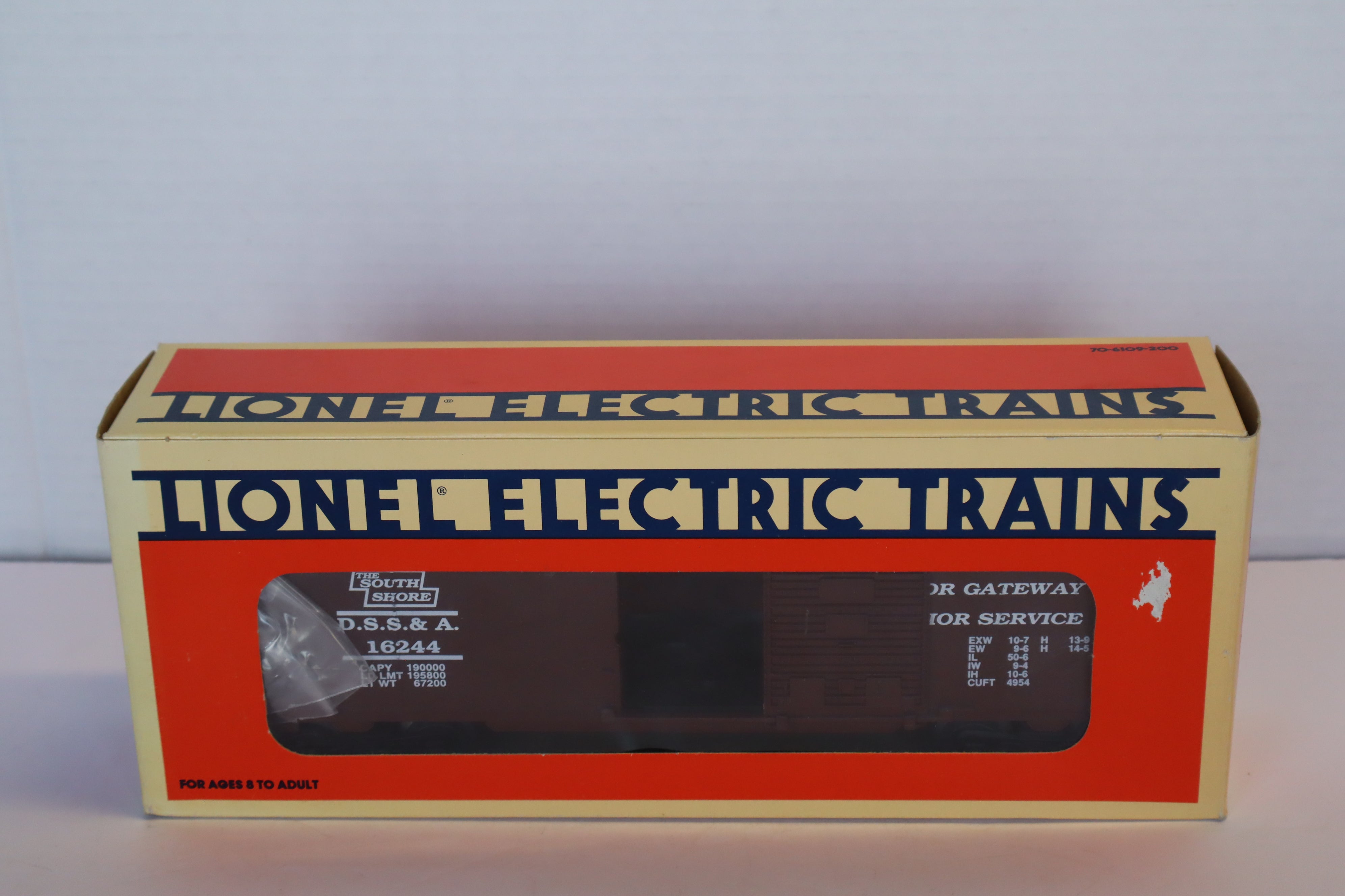 Lionel 6-16244 Duluth South Shore & Atlantic Boxcar-Second hand-M8069