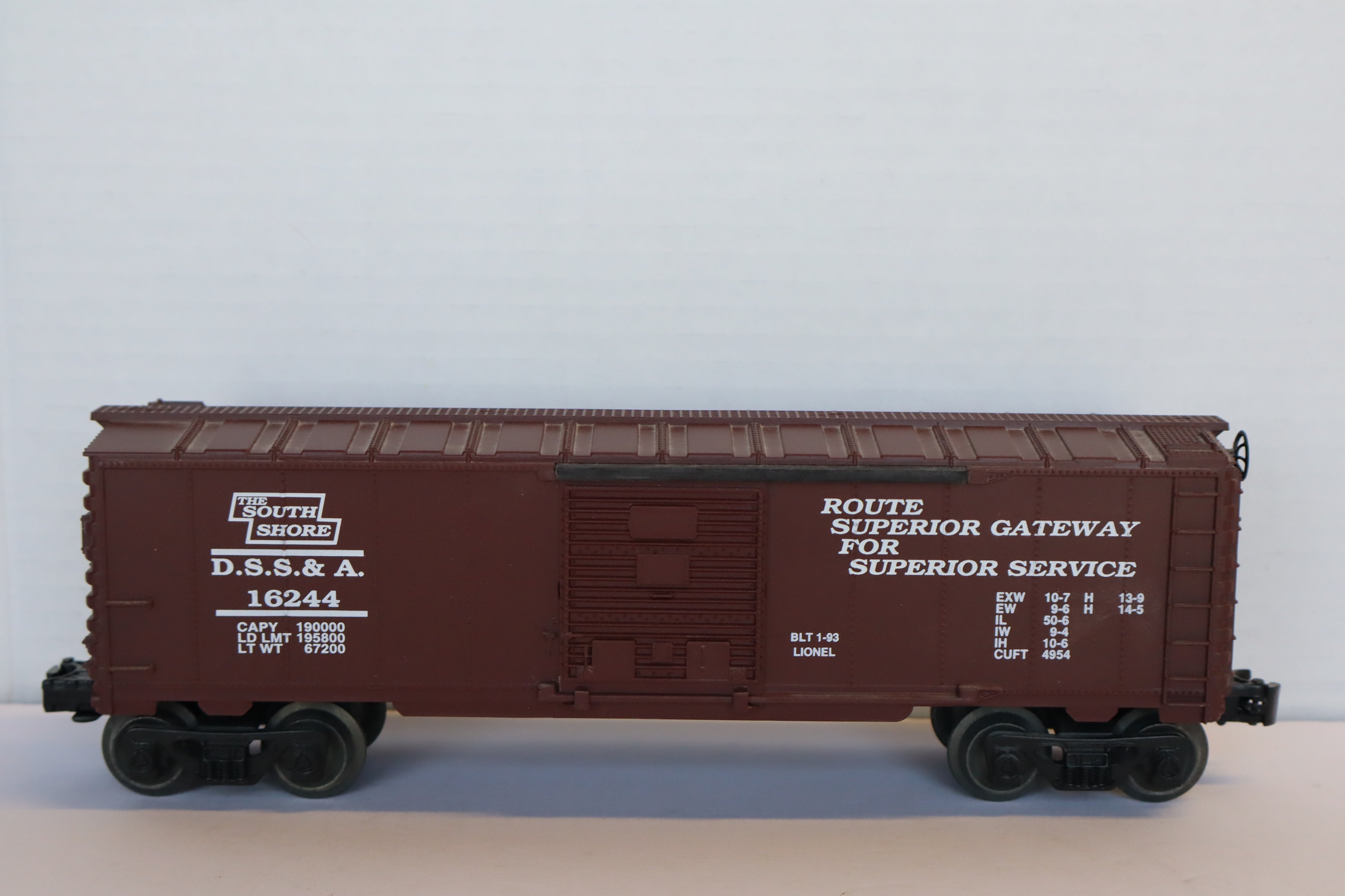 Lionel 6-16244 Duluth South Shore & Atlantic Boxcar-Second hand-M8069