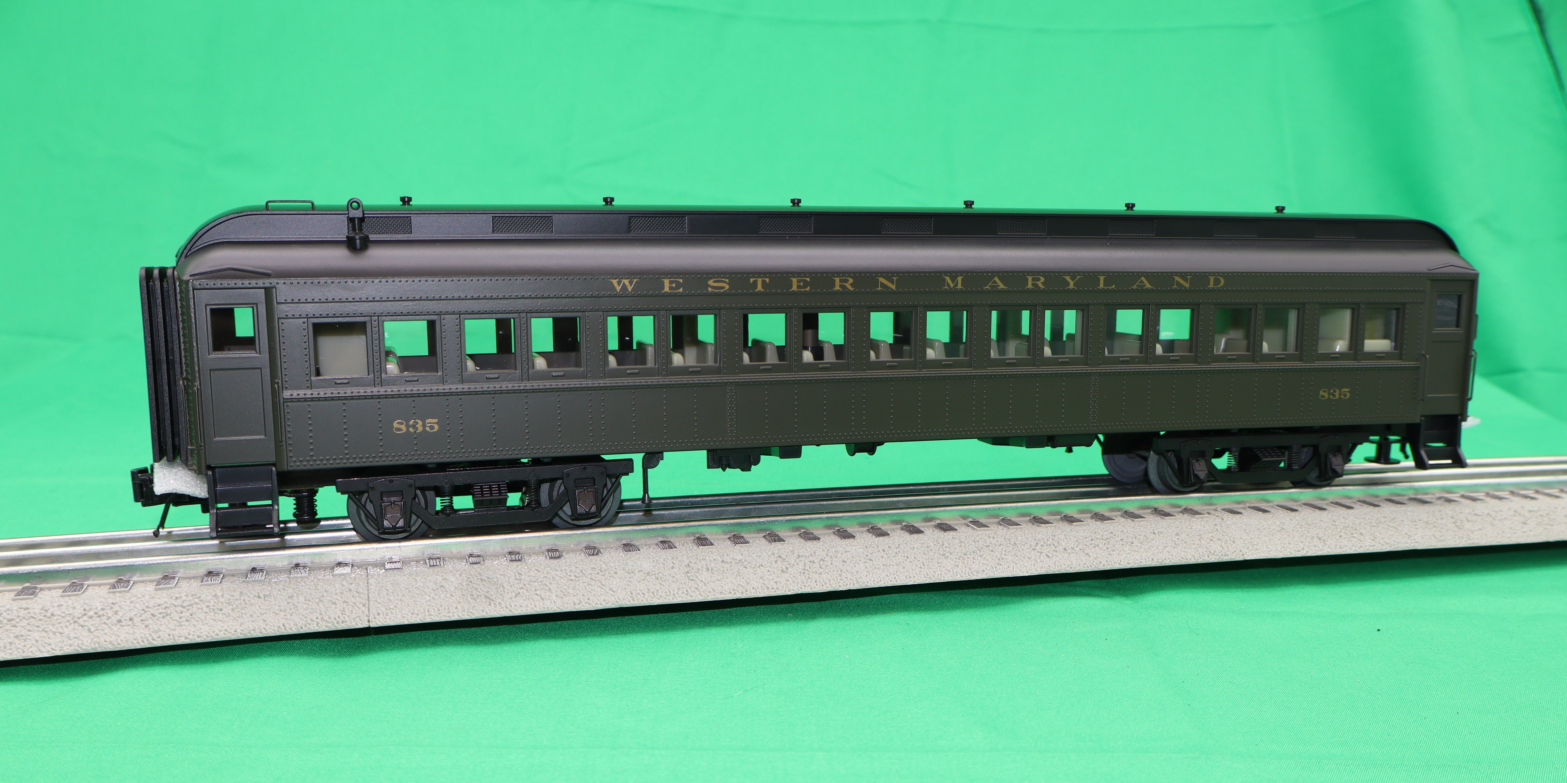 Atlas O 2001241 - Trainman - 60' Coach Passenger Car "Western Maryland"