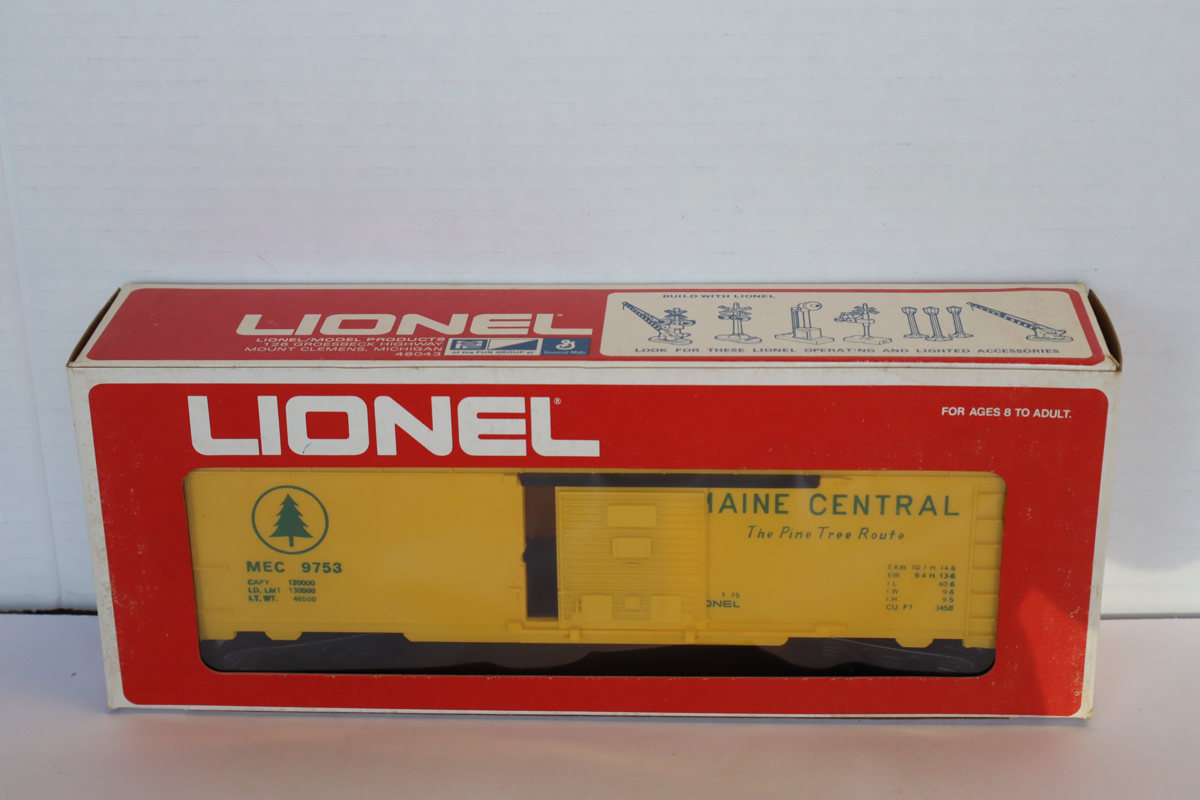 Lionel 6-9753 Maine Central Box Car-Second hand-M8073