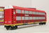 MTH 20-98254 Santa Fe Corrugated Auto Carrier 2 Set-Second hand-M6616