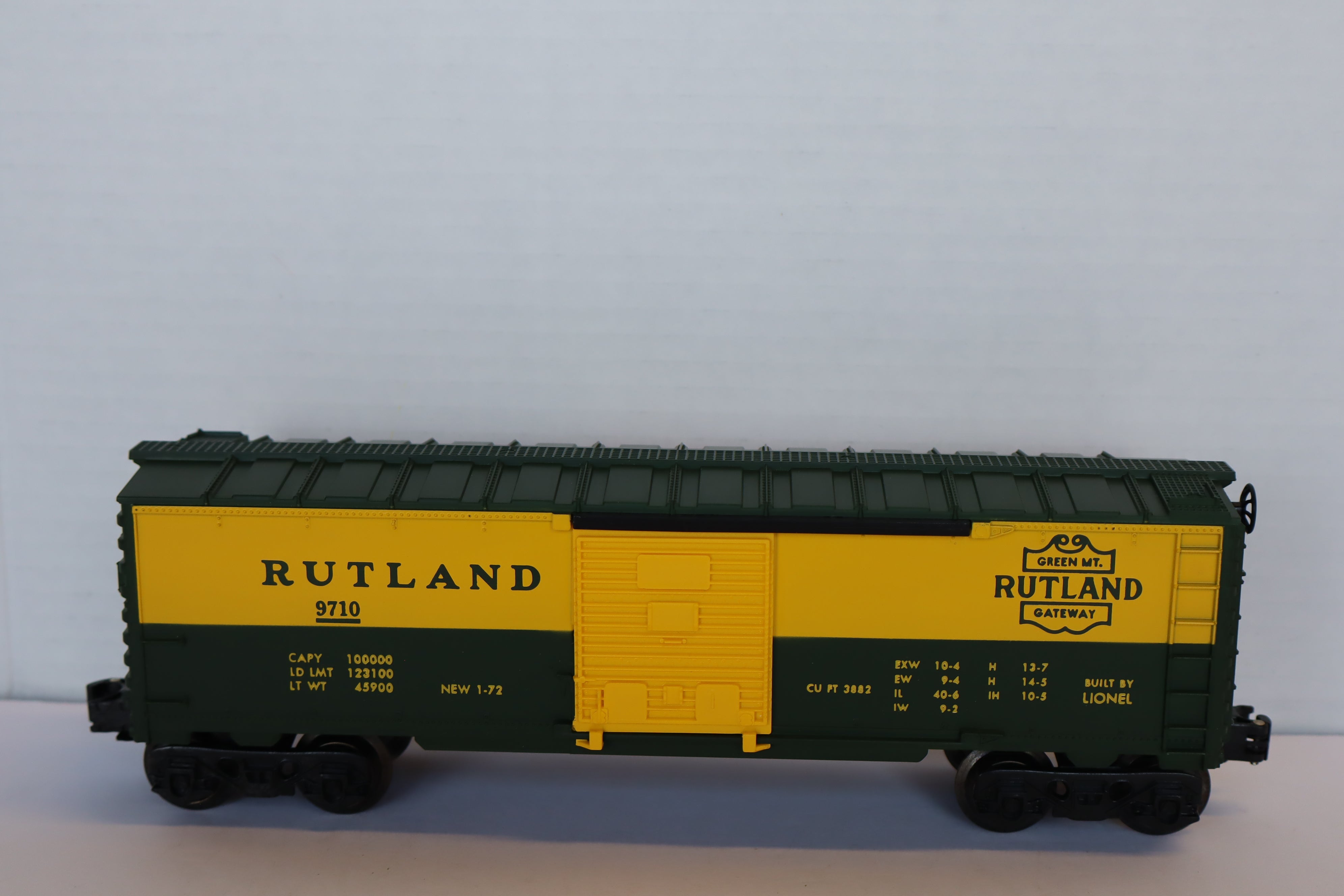 Lionel 6-9710 Rutland Box Car-Second hand-M8075