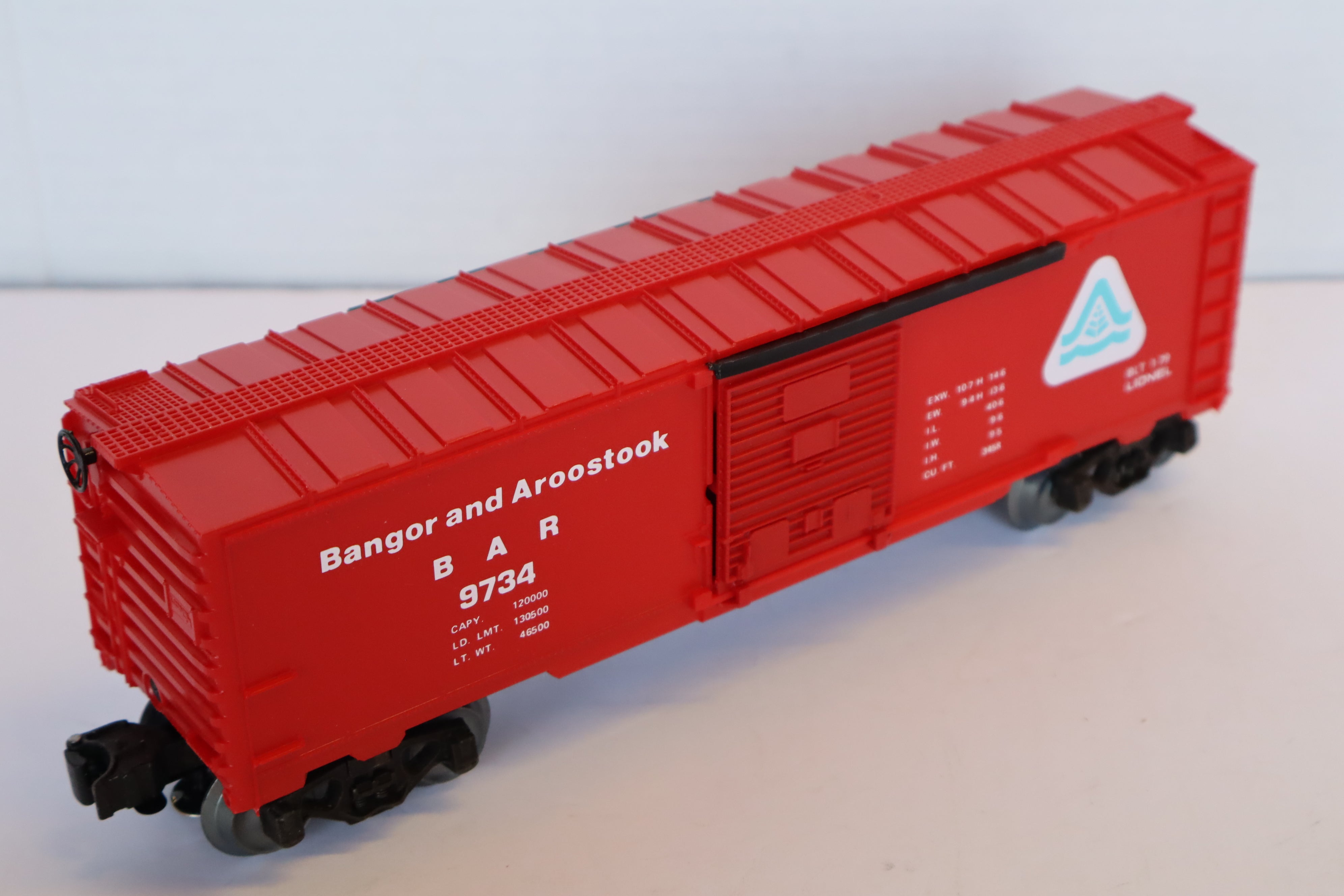 Lionel 6-9734 Banger and Aroostook Box Car-Second hand-M8076