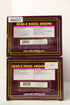 MTH 20-2366-1 & 20-2366-3 Santa Fe SD40-2 Diesel Engine Pwd & Non Powered Set-Second hand-M6621