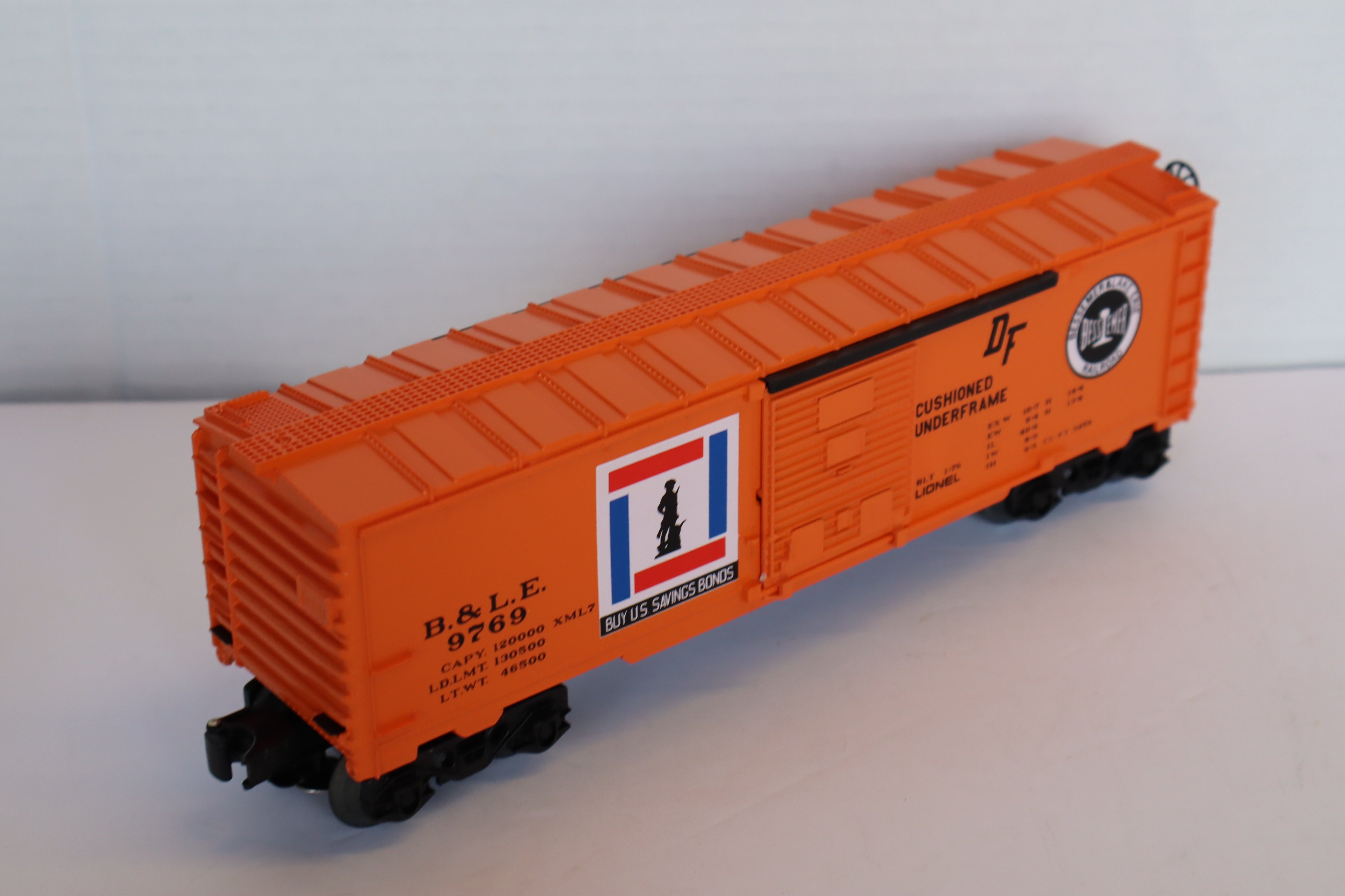 Lionel 6-9769 Bessimer & Lake Erie Box Car-Second hand-M8081