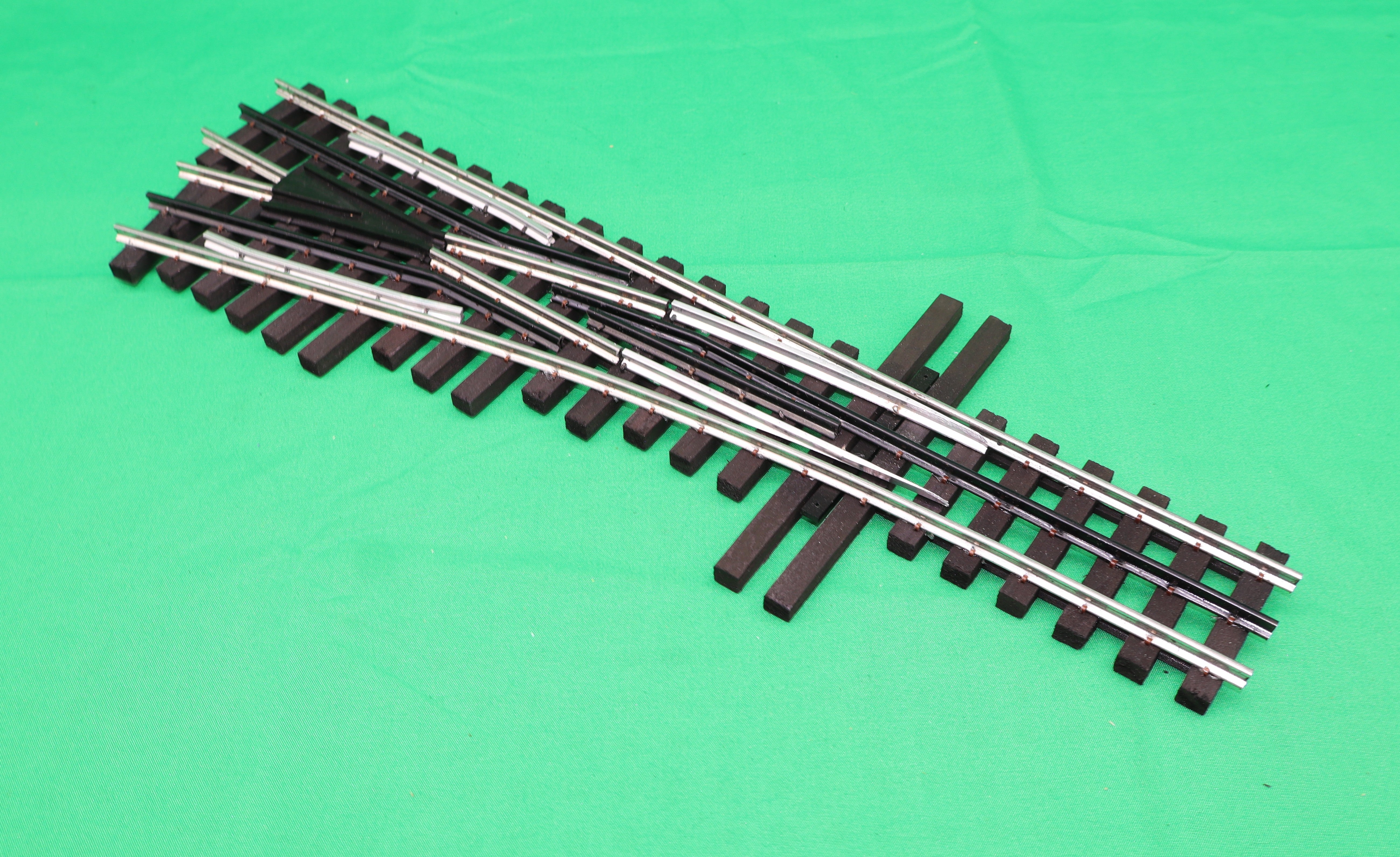 Ross Custom Switches #201 - Premiere Line - #4 Switch Track (Left Hand) - Manual