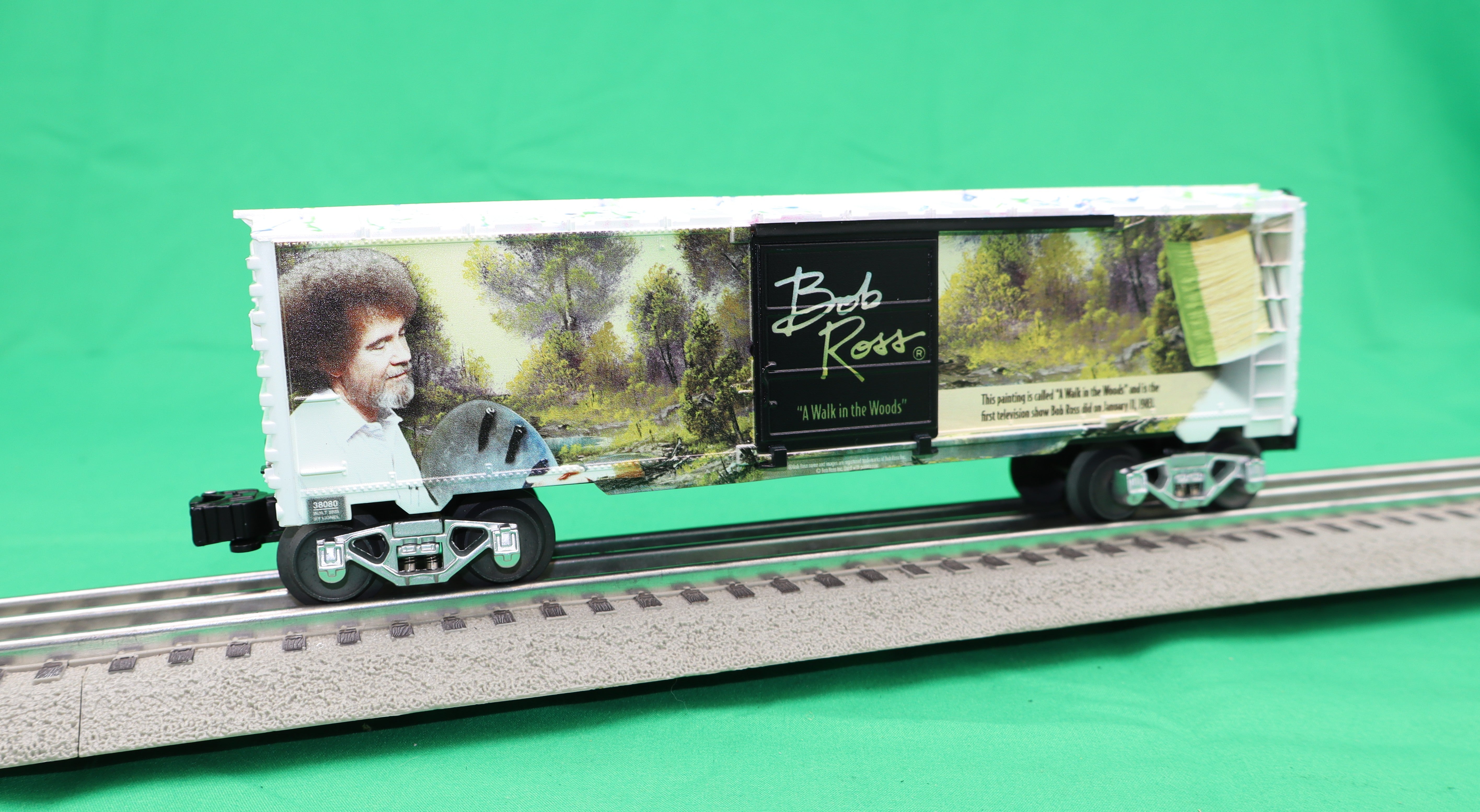 Lionel 2538080 - Bob Ross - Boxcar "A Walk in the Woods"