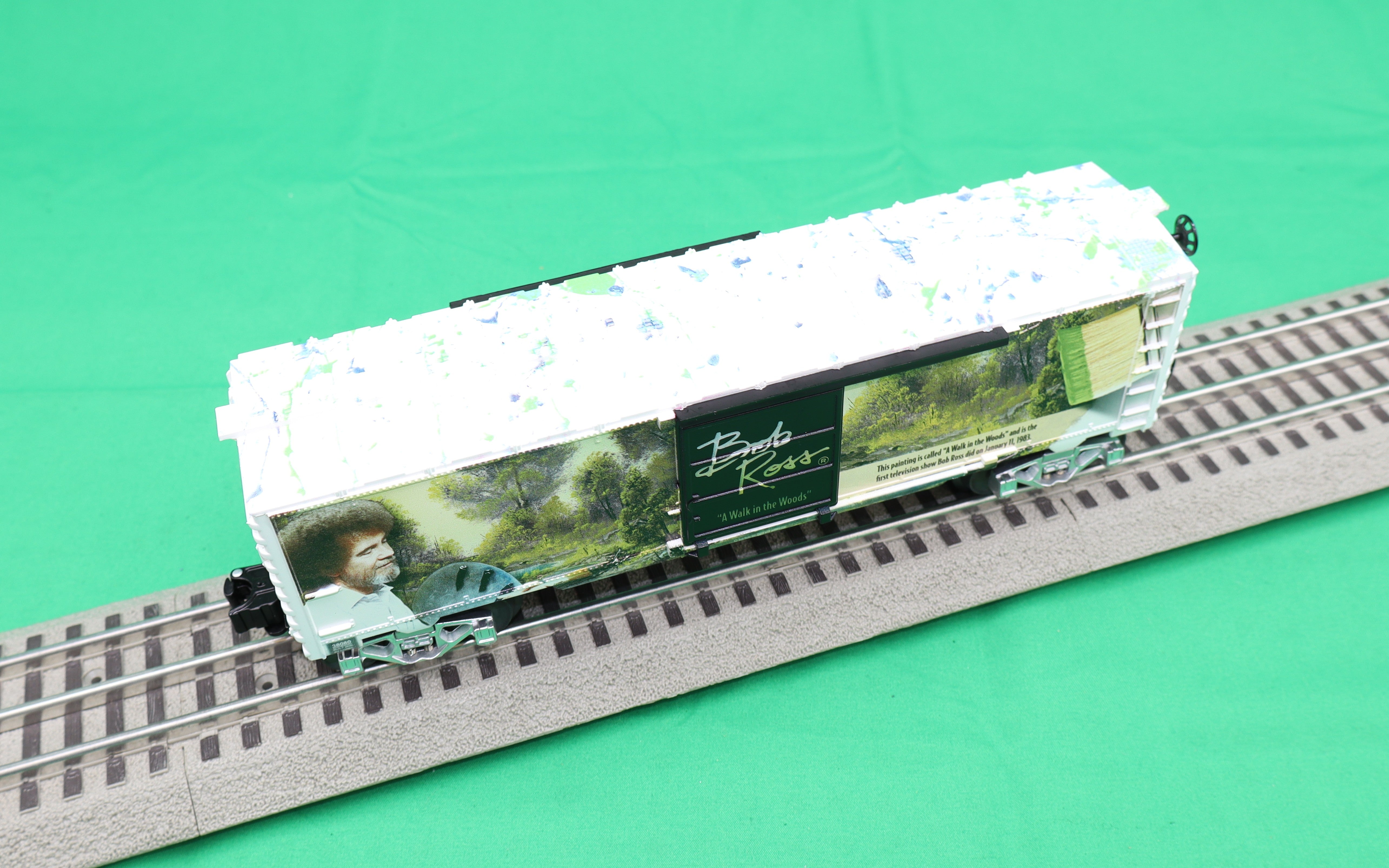 Lionel 2538080 - Bob Ross - Boxcar "A Walk in the Woods"