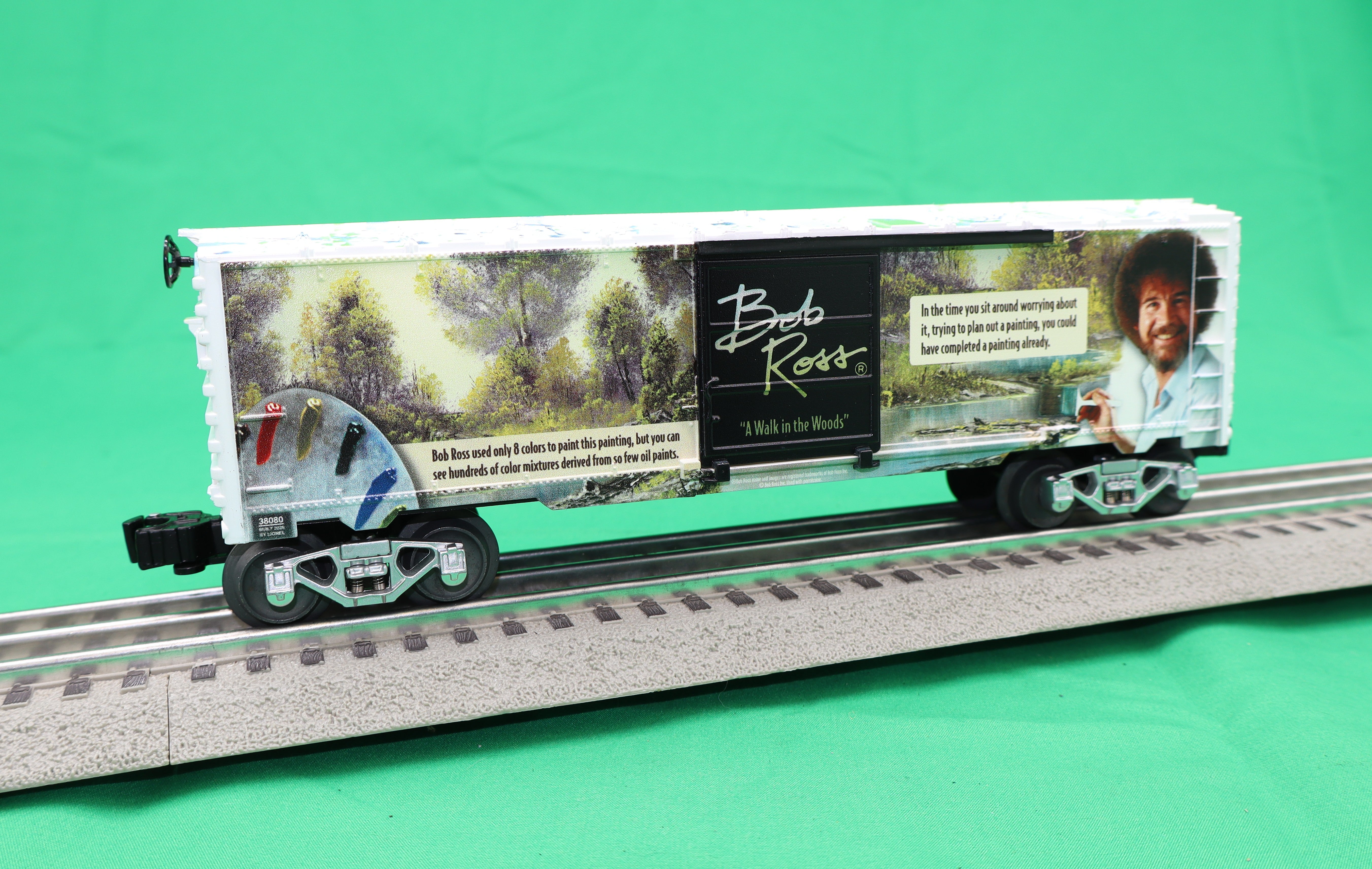 Lionel 2538080 - Bob Ross - Boxcar "A Walk in the Woods"