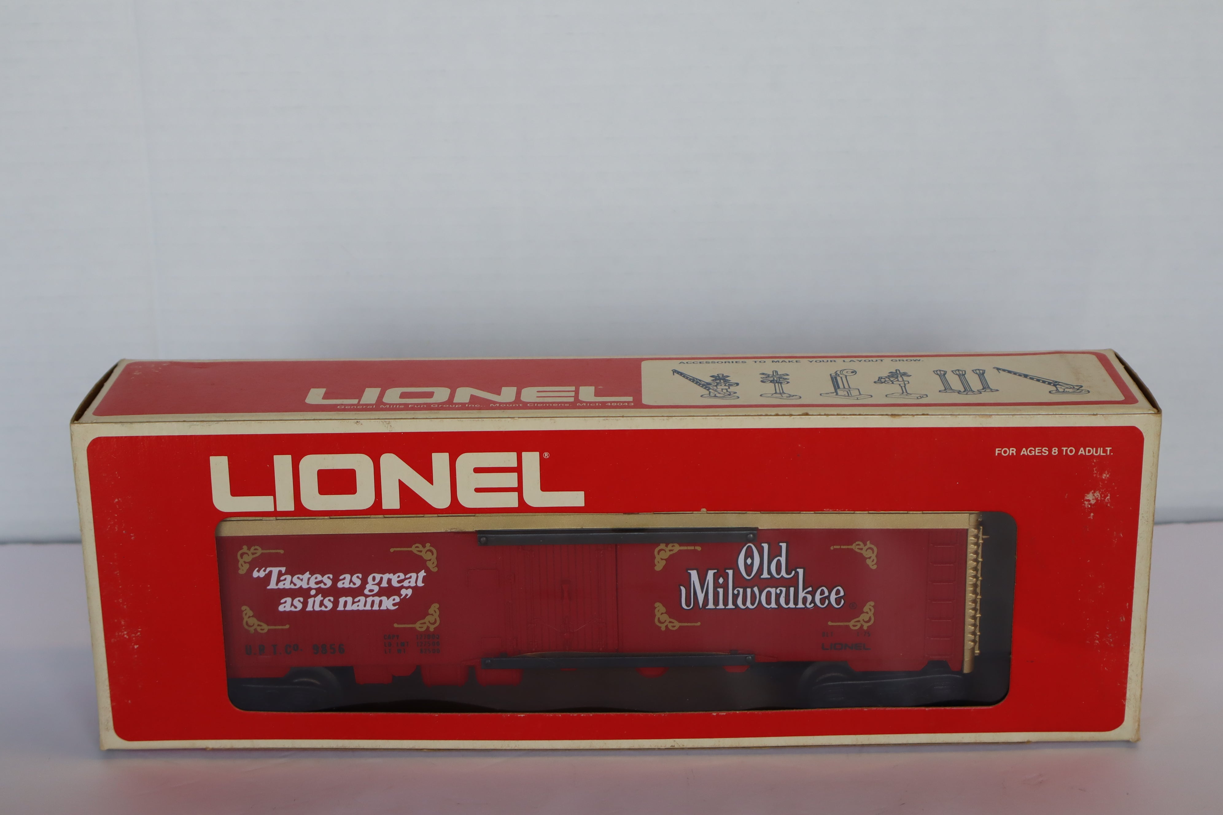 Lionel 6-9856 Old Milwaukee Billboard Reefer-Second hand-M8088