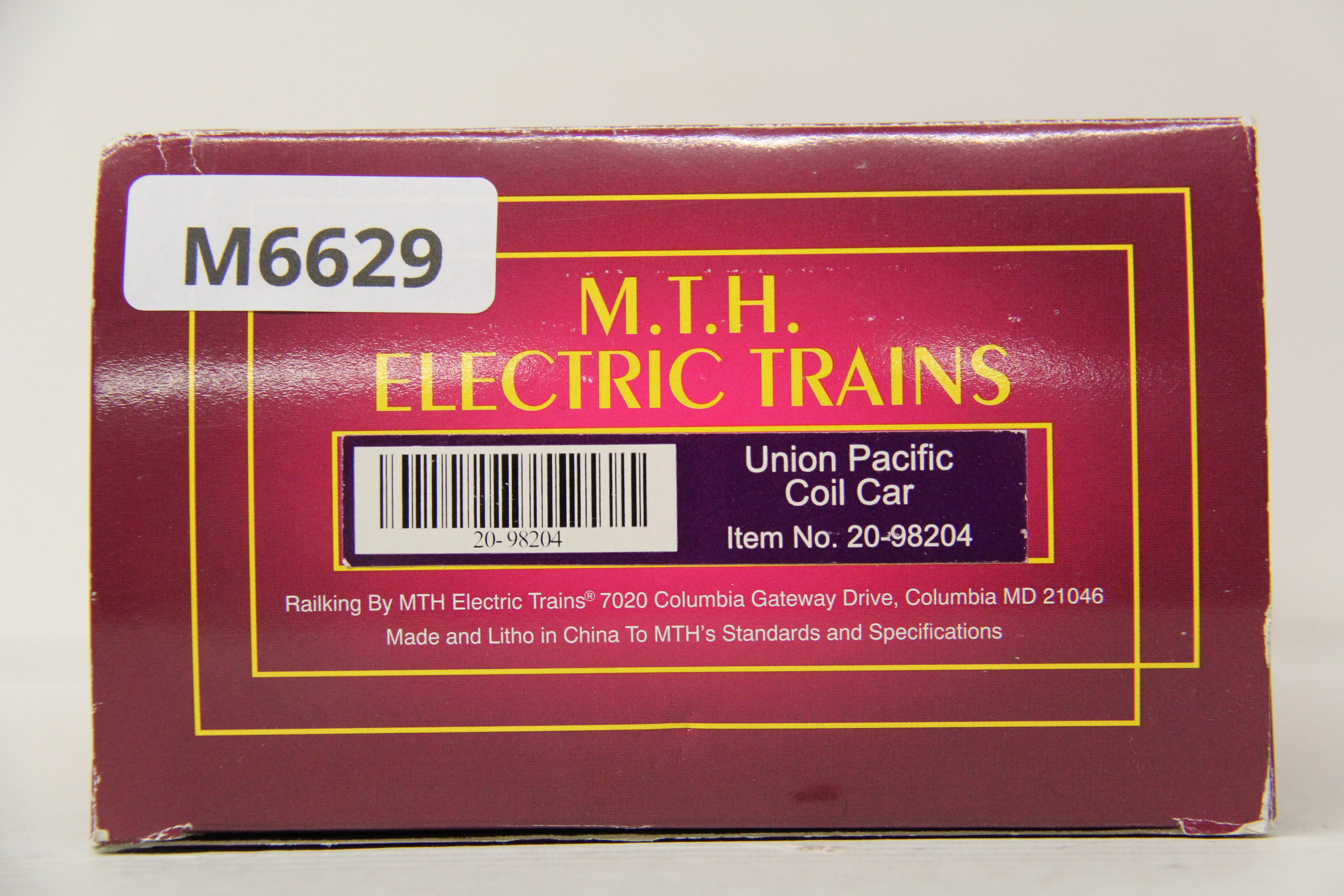 MTH 20-98204 Union Pacific Coil Car-Second hand-M6629