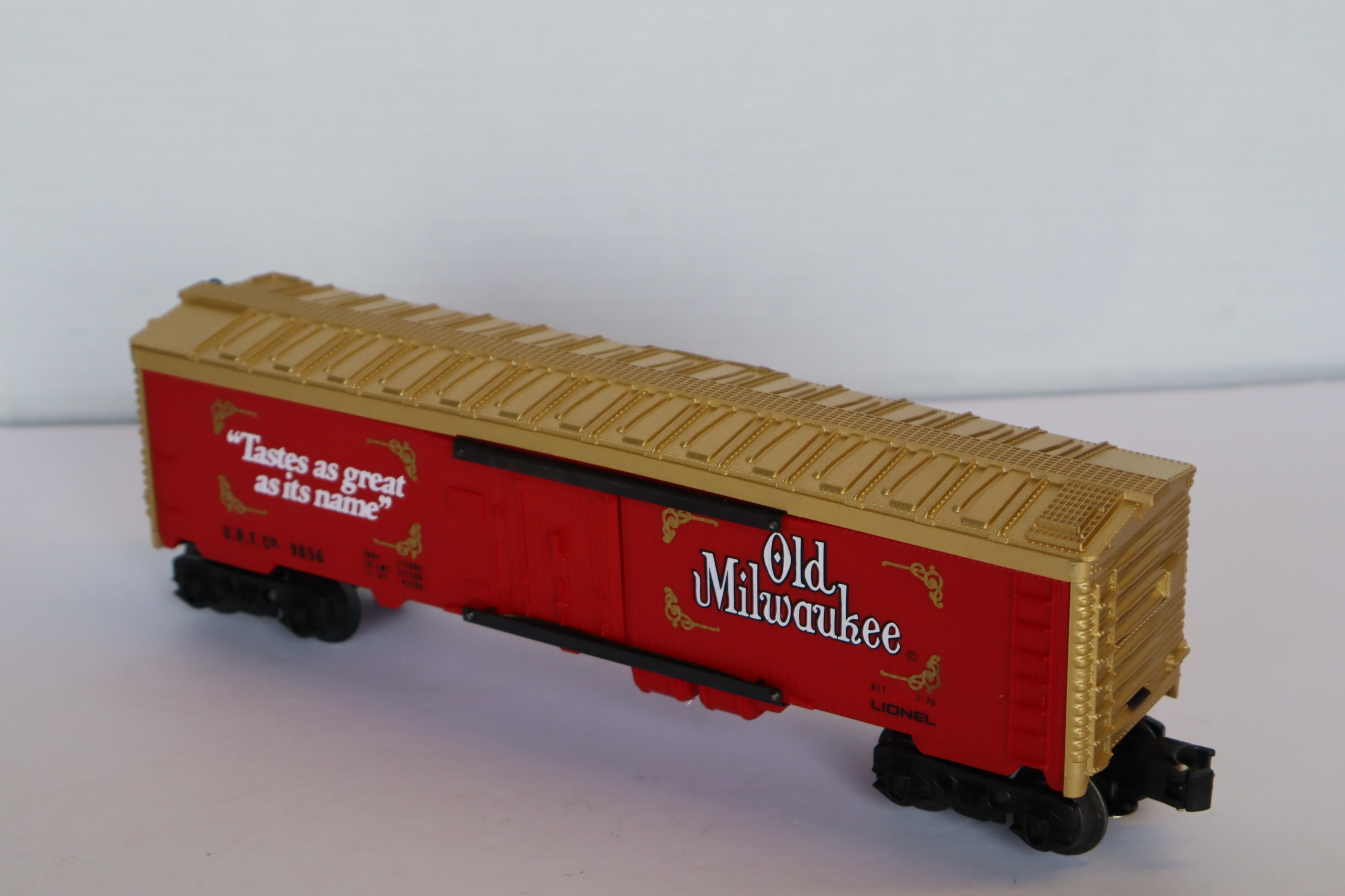 Lionel 6-9856 Old Milwaukee Billboard Reefer-Second hand-M8088