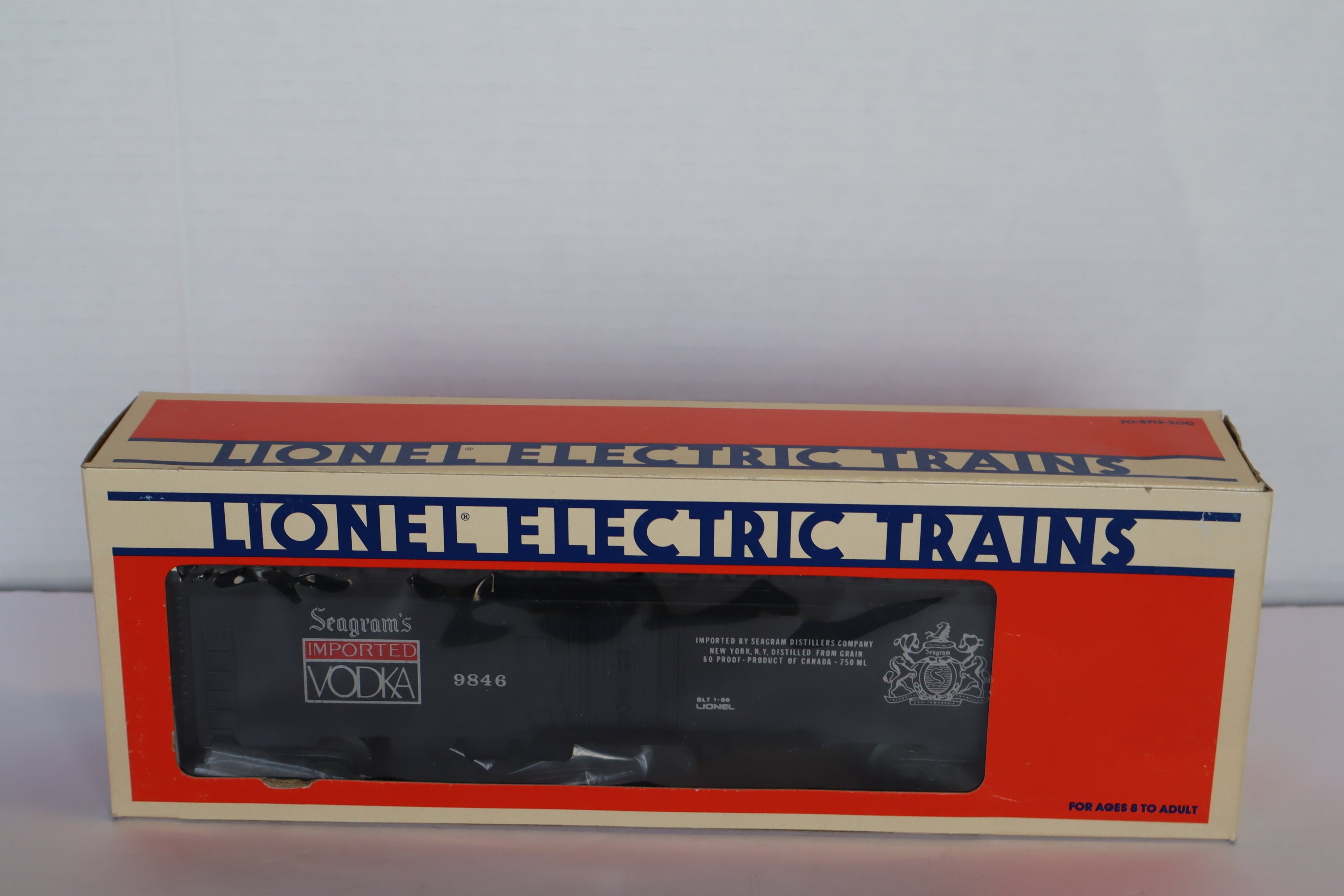 Lionel 6-9342 Seagrams Gin Reefer-Second hand-M8089