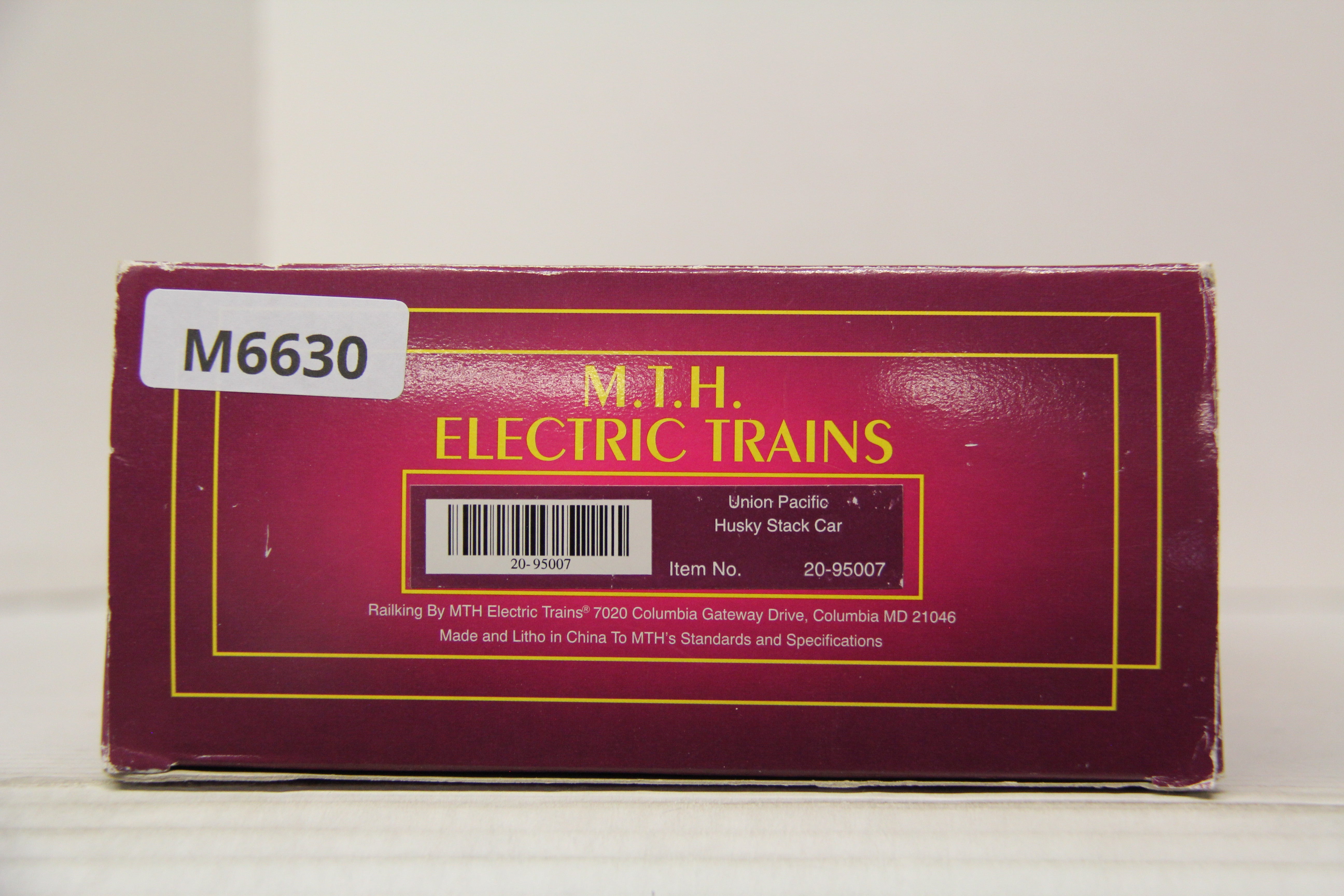 MTH 20-95007 Union Pacific Husky Stack Car-Second hand-M6630