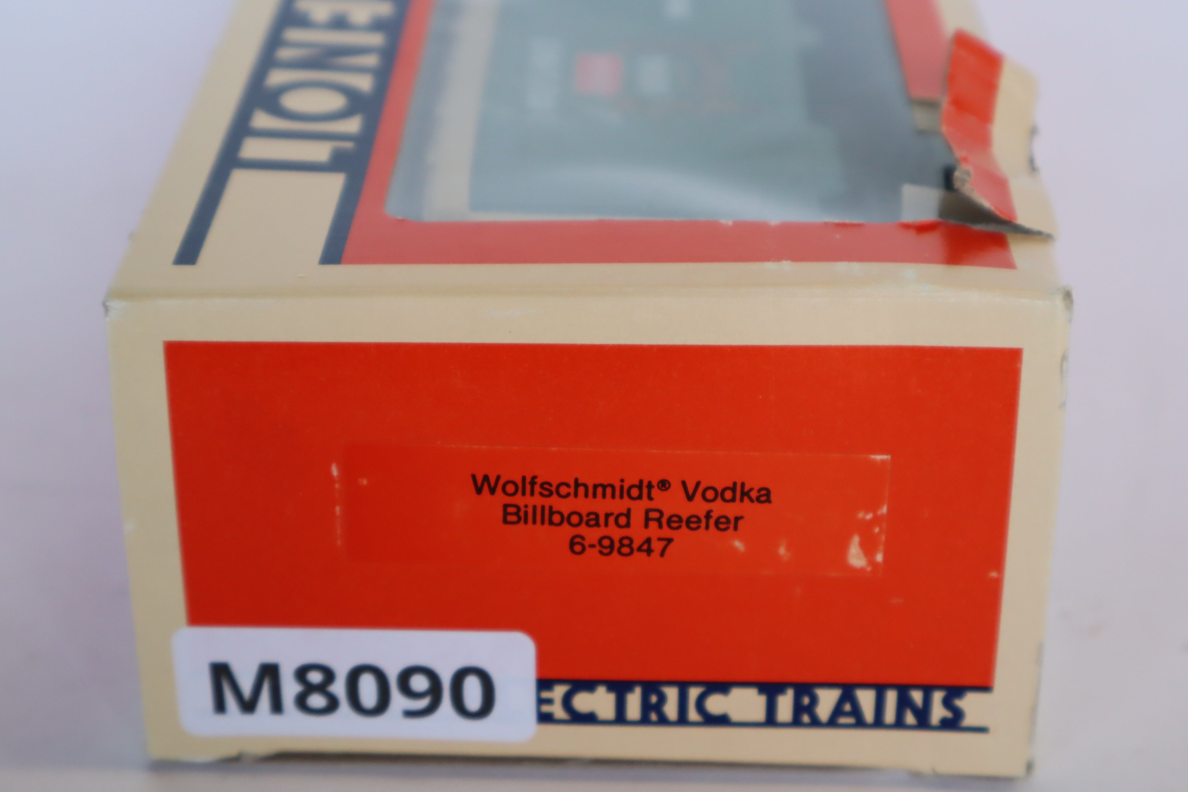 Lionel 6-9847 Wolfschmidt Vodka Billboard Reefer-Second hand-M8090