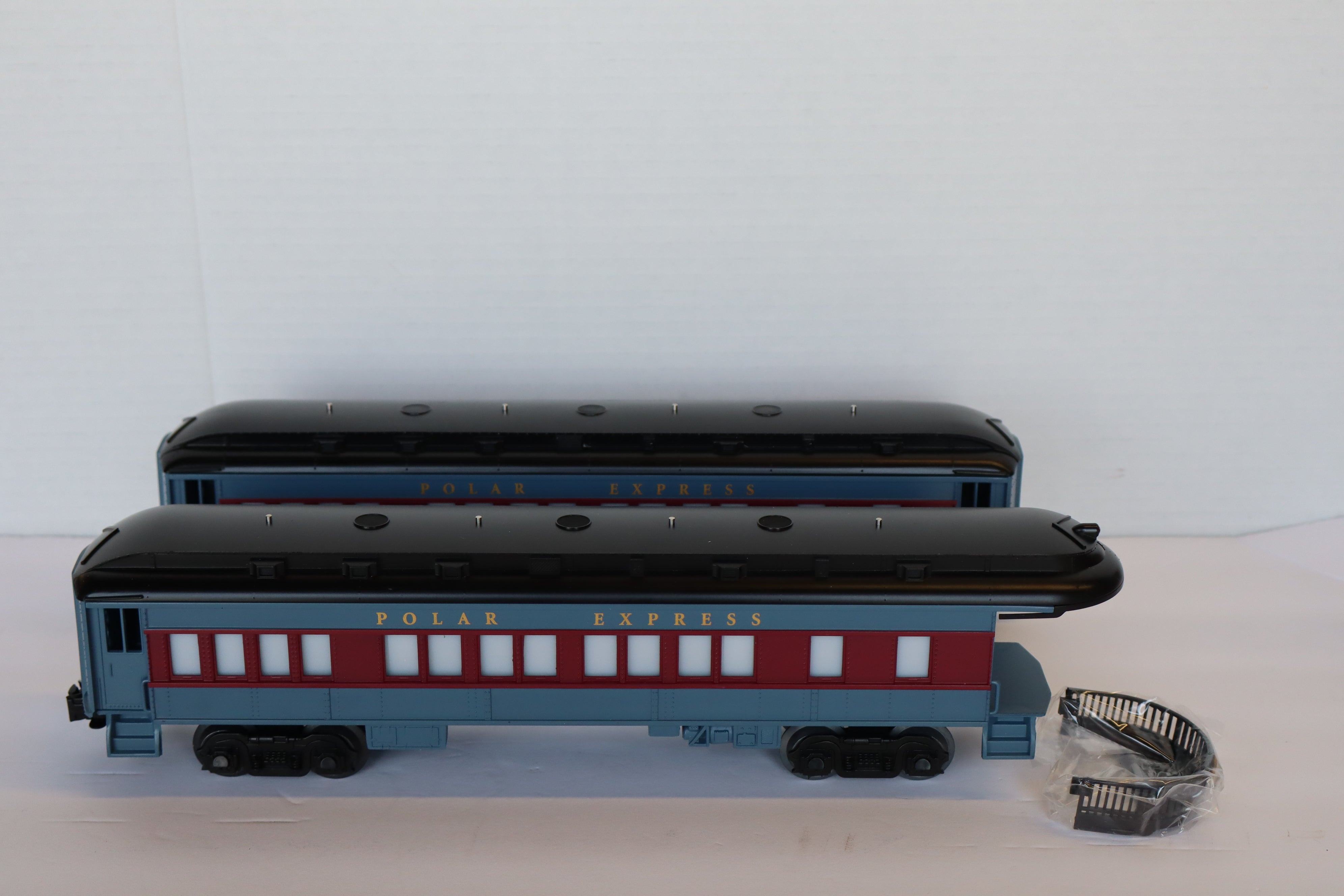 Lionel Polar Express Coach & Observation Deck 2 Set-Second hand-M8094