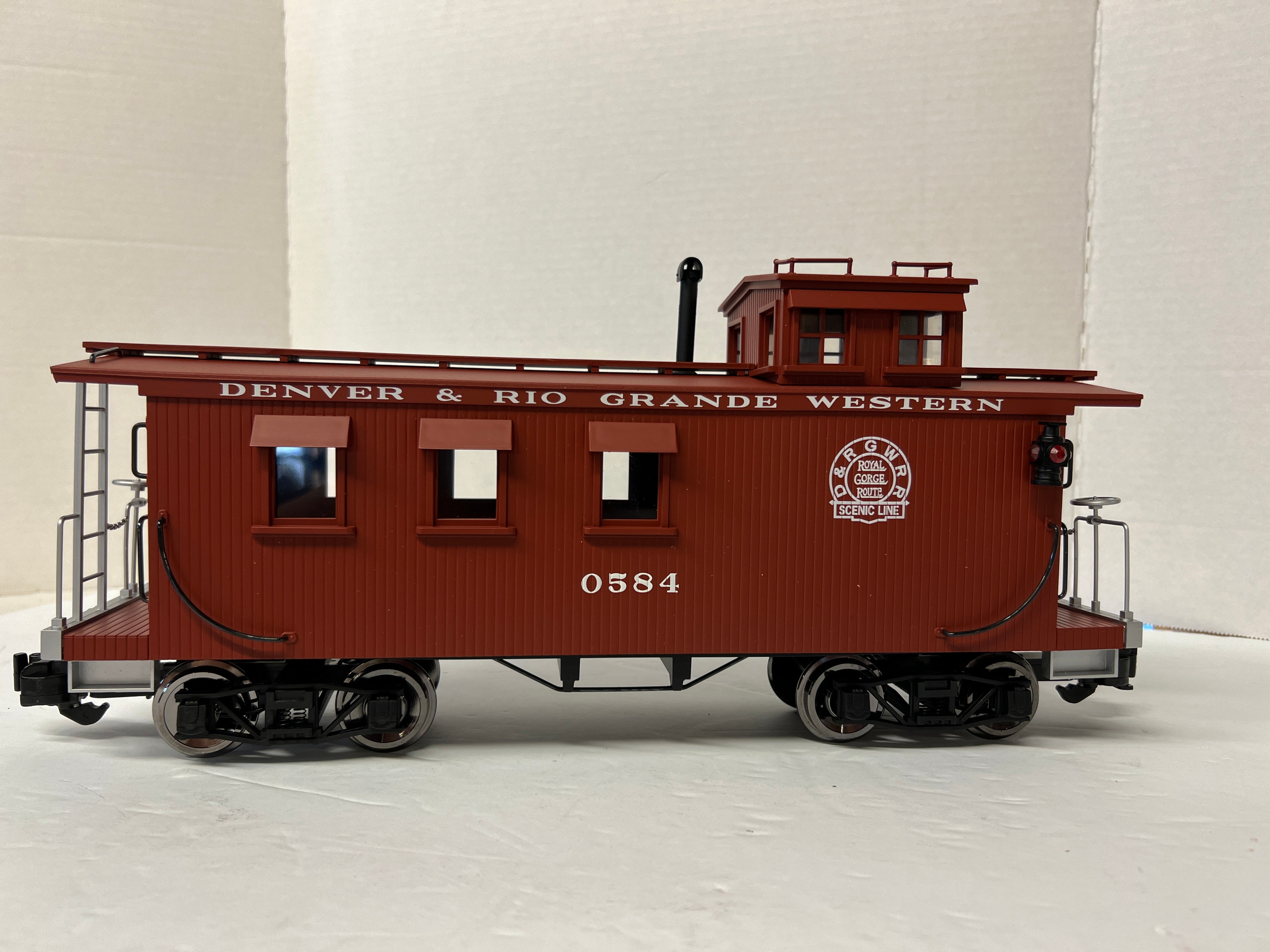 Aristo 82114 Wood Caboose "Denver&Rio-Grande" #0584-Second-hand-G1229