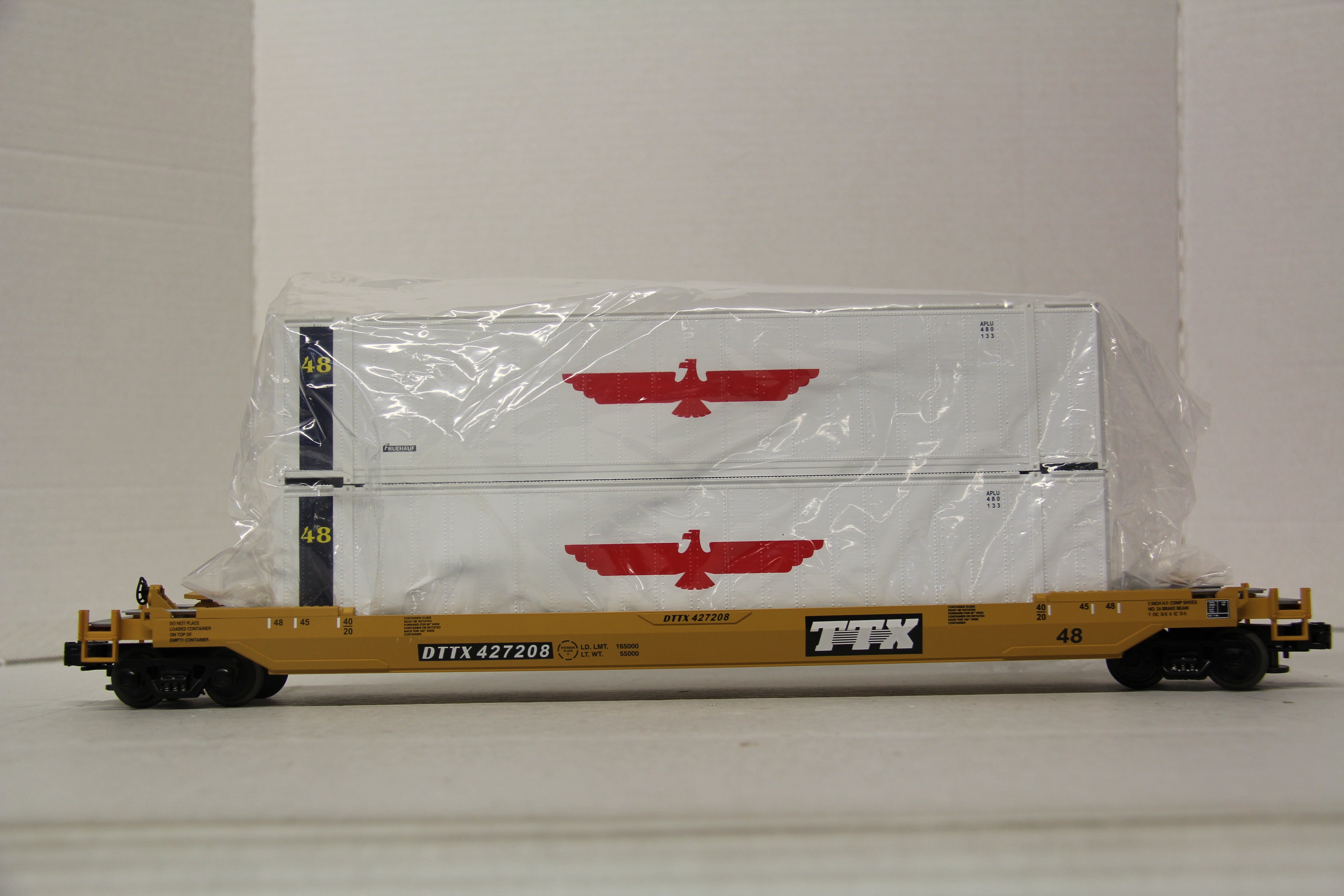 MTH 20-9501L Trailer Train-AP Husky Stack-Second hand-M6633