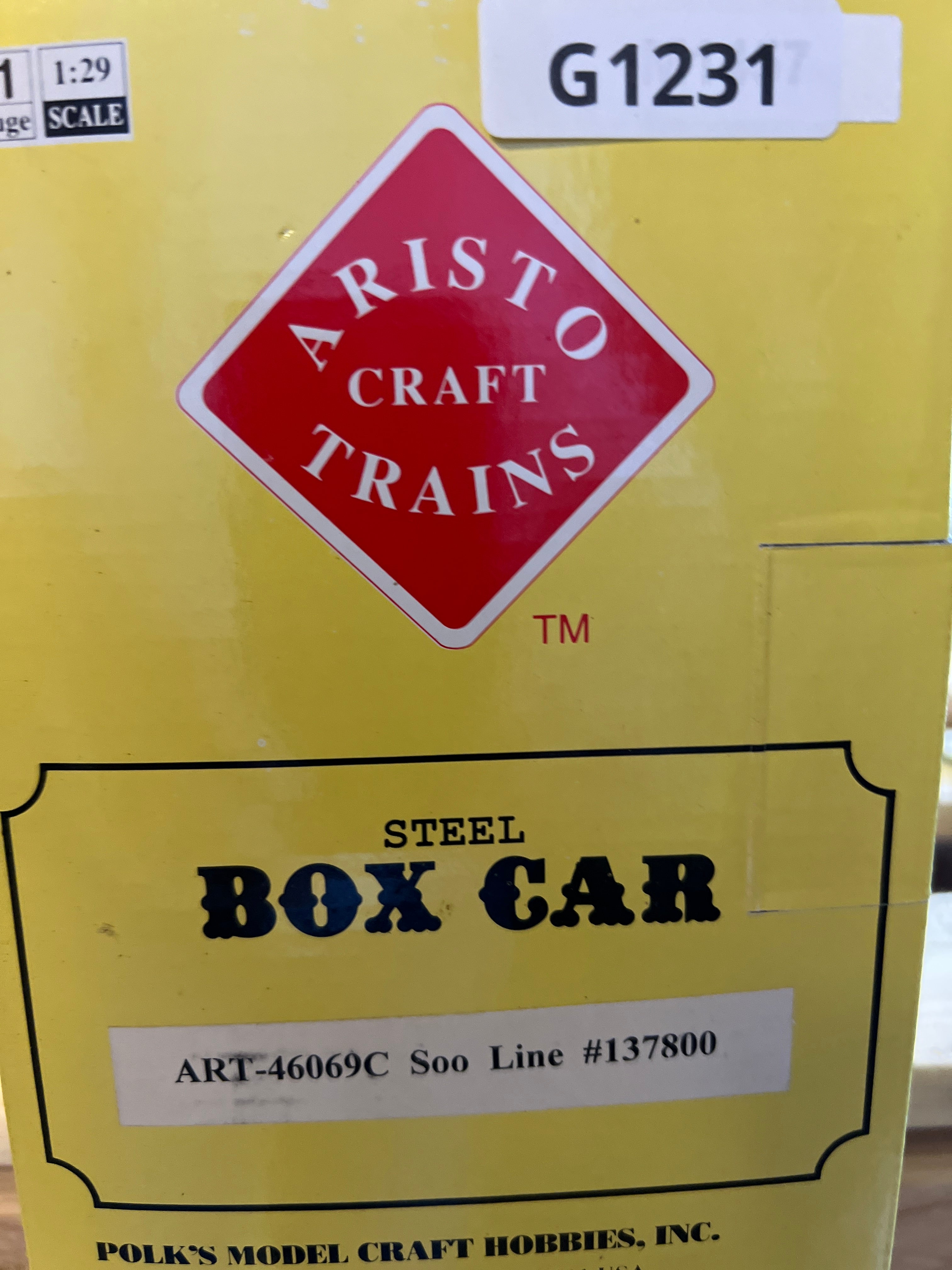 Aristo #46069C Box Car "Soo Line" Second-hand-G1231