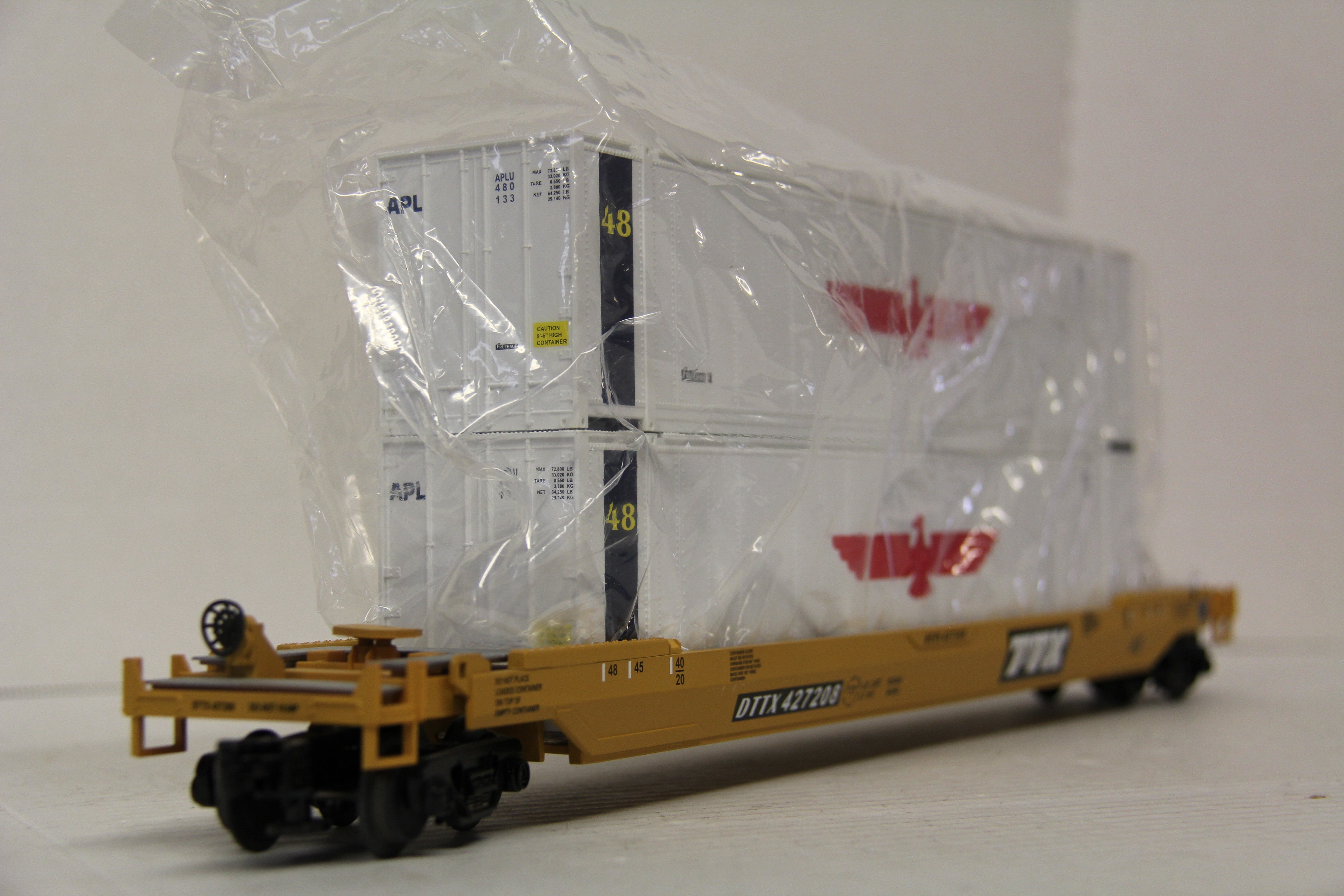 MTH 20-9501L Trailer Train-AP Husky Stack-Second hand-M6633