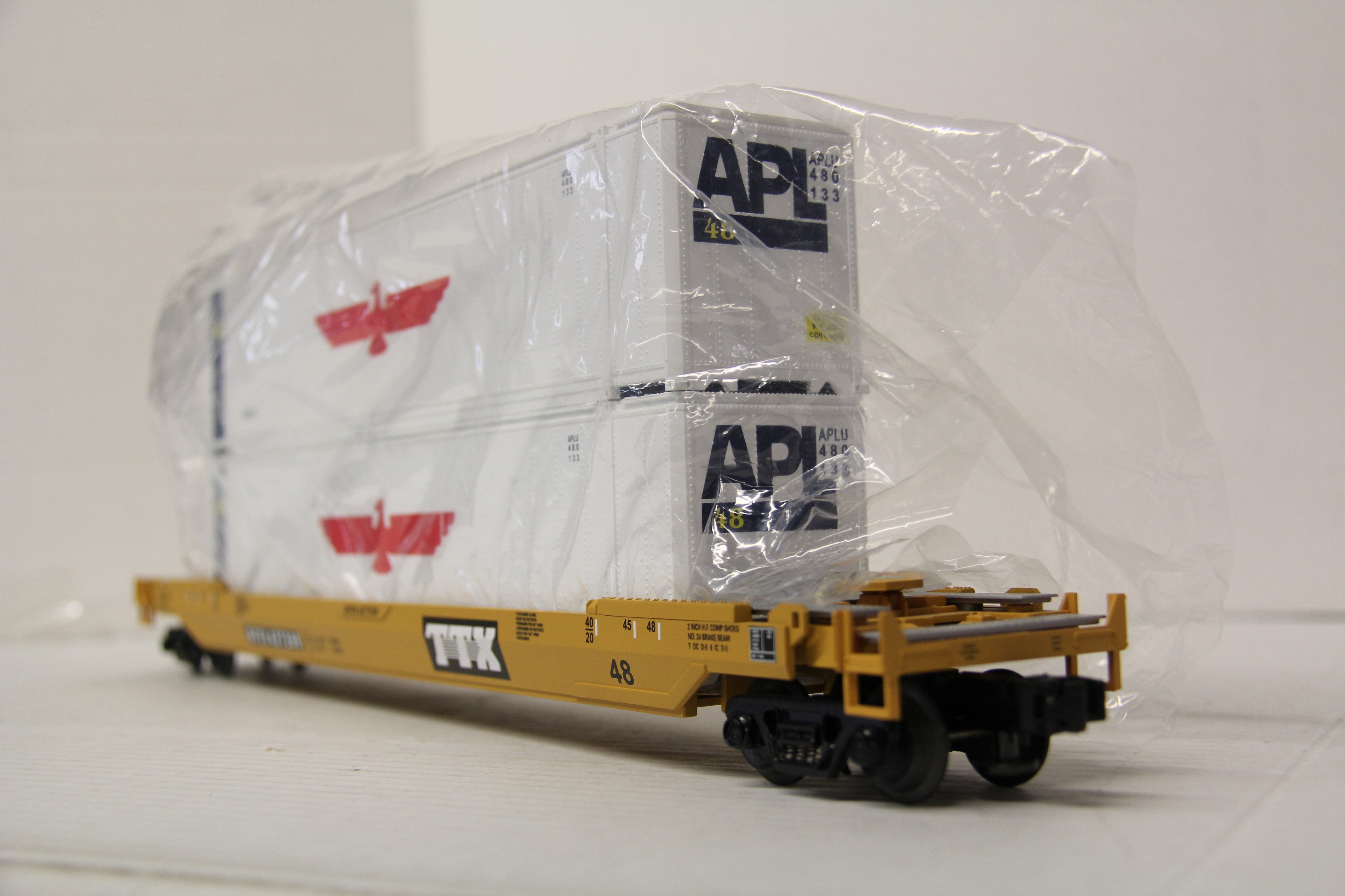 MTH 20-9501L Trailer Train-AP Husky Stack-Second hand-M6633