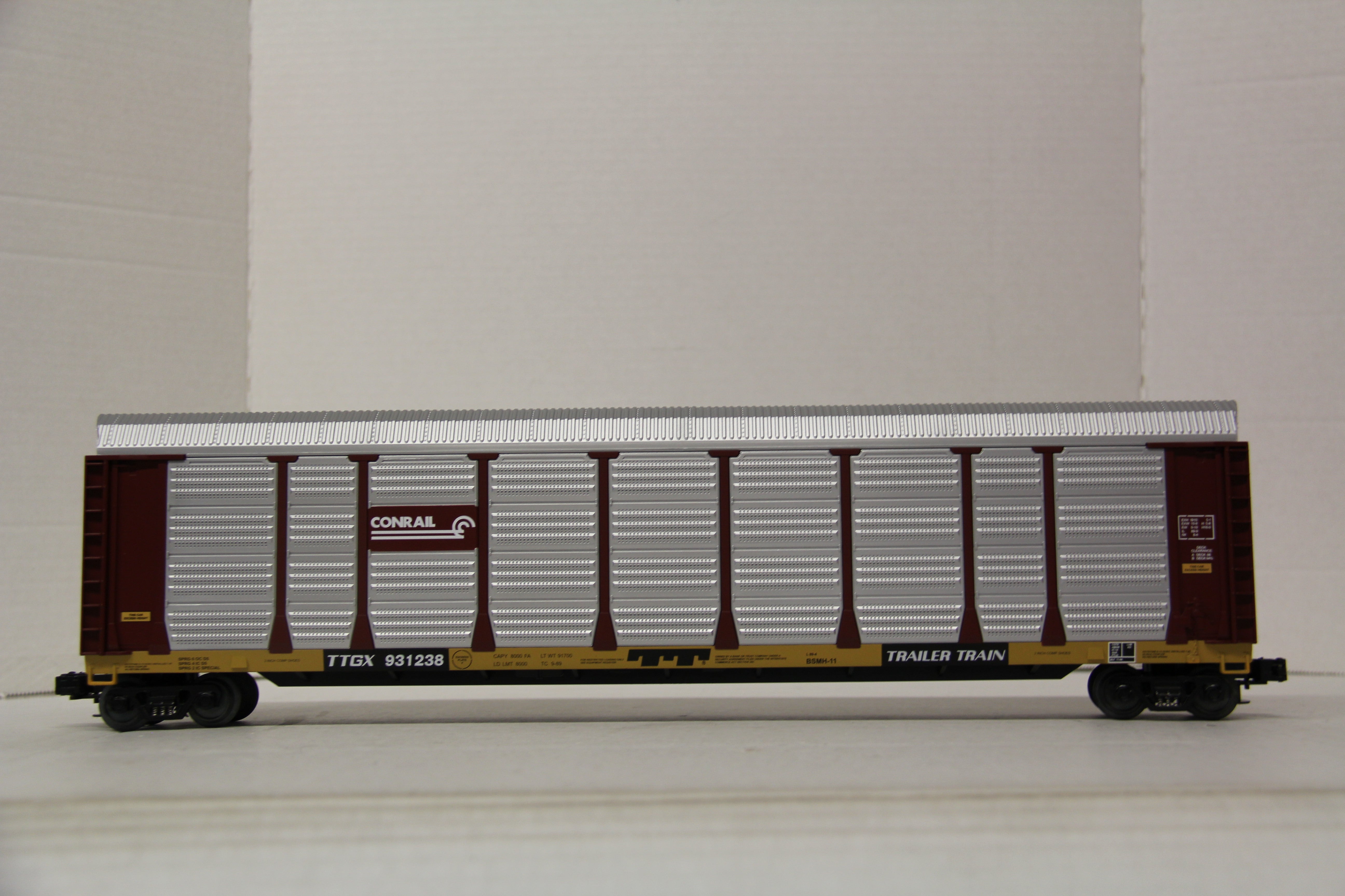 MTH 20-98241 Conrail Corrugated Auto Carrier-Second hand-M6634