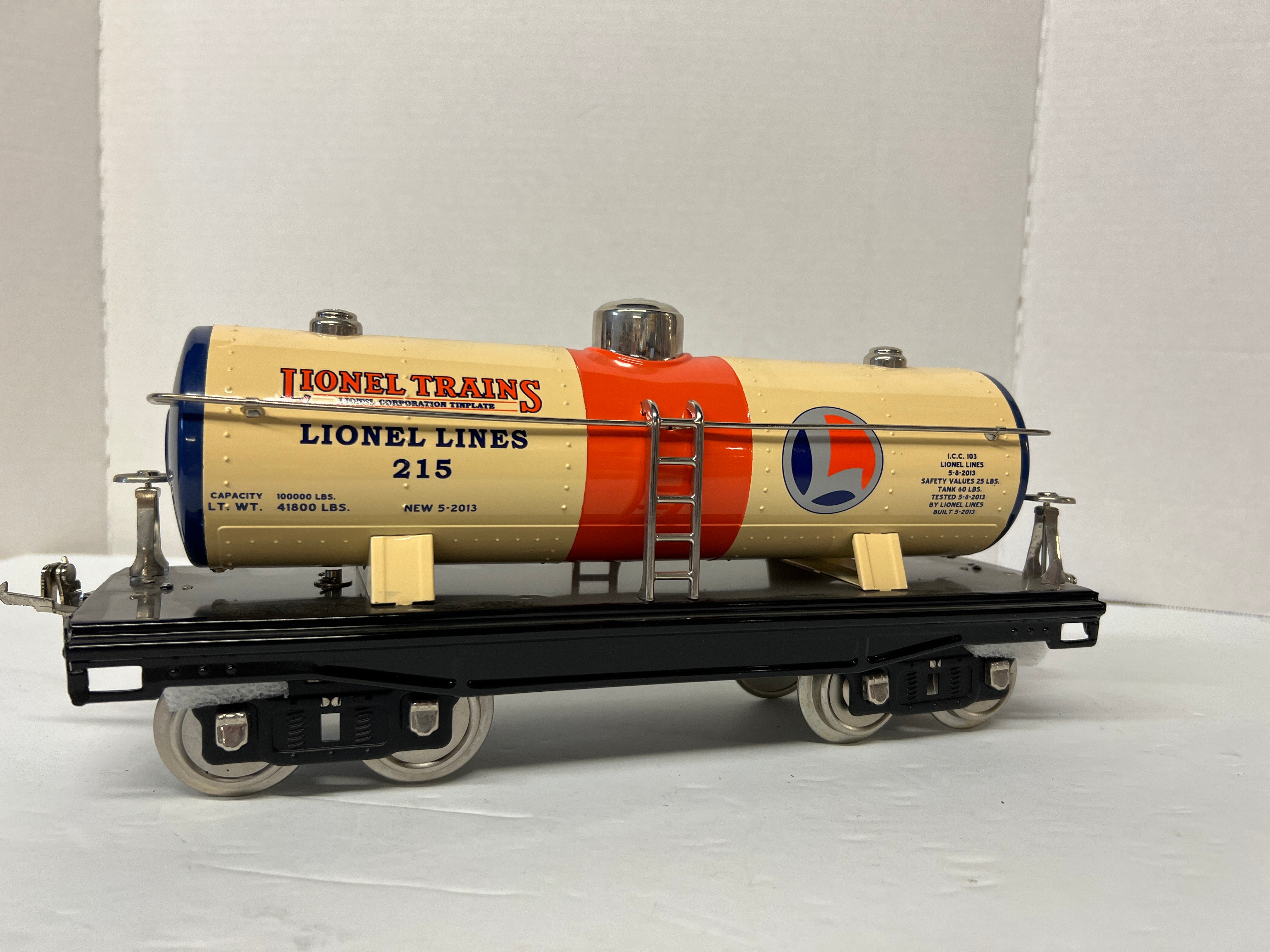 Lionel Tin Plate 11-30149 Tank Car "Lionel Lines" Second-hand-G1233