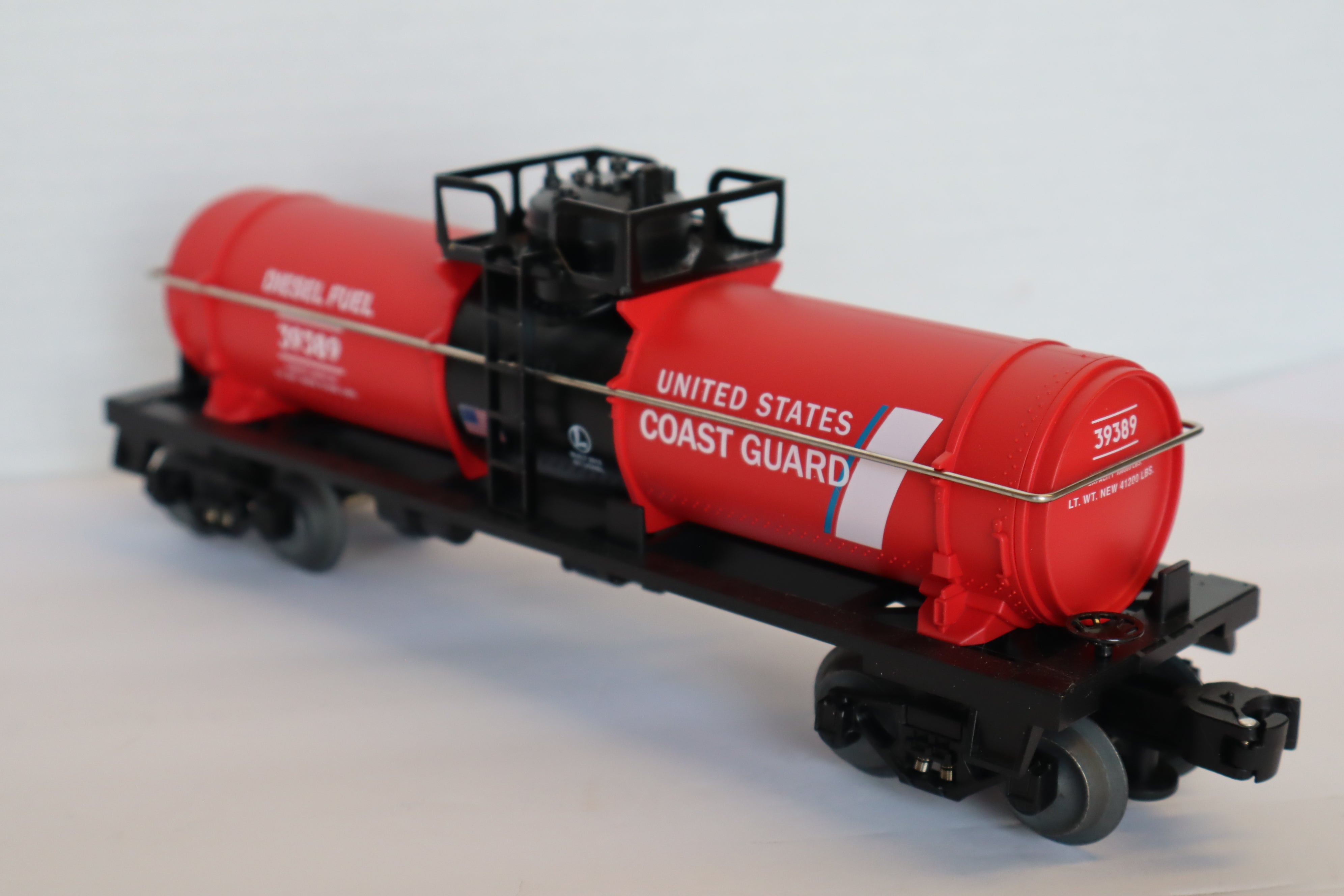 Lionel 6-39389 U.S. Coast Guard Made in USA Tank Car-Second hand-M8097