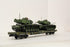 MTH 20-95469 US Army 60' w/ Flat Car w/ 2 M60 Tanks-Second hand-M6635