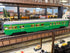 Lionel 2527630 - 21" Postwar Passenger Car Set "Lionel Lines" (4-Car) Green
