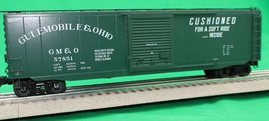 MTH 20-99437 - Premier - 50’ Ps-1 Box Car "Gulf, Mobile & Ohio" w/ Youngstown Standard Door