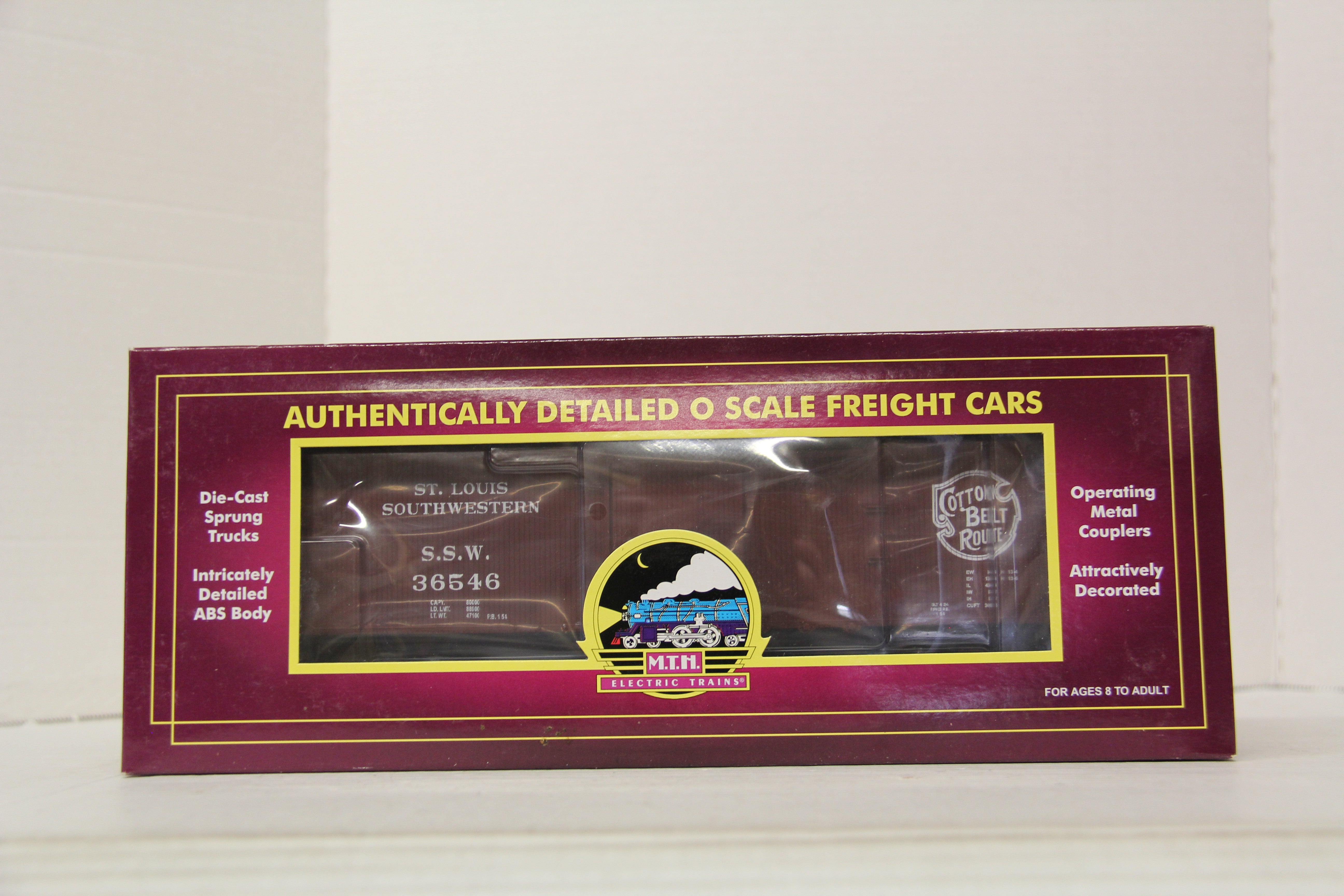 MTH 20-93387 St. Louis Southwestern 40' USRA Double Sheathed Box Car-Second hand-M6638