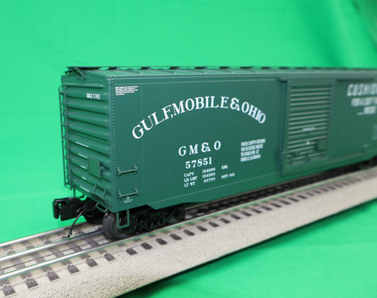 MTH 20-99437 - Premier - 50’ Ps-1 Box Car "Gulf, Mobile & Ohio" w/ Youngstown Standard Door