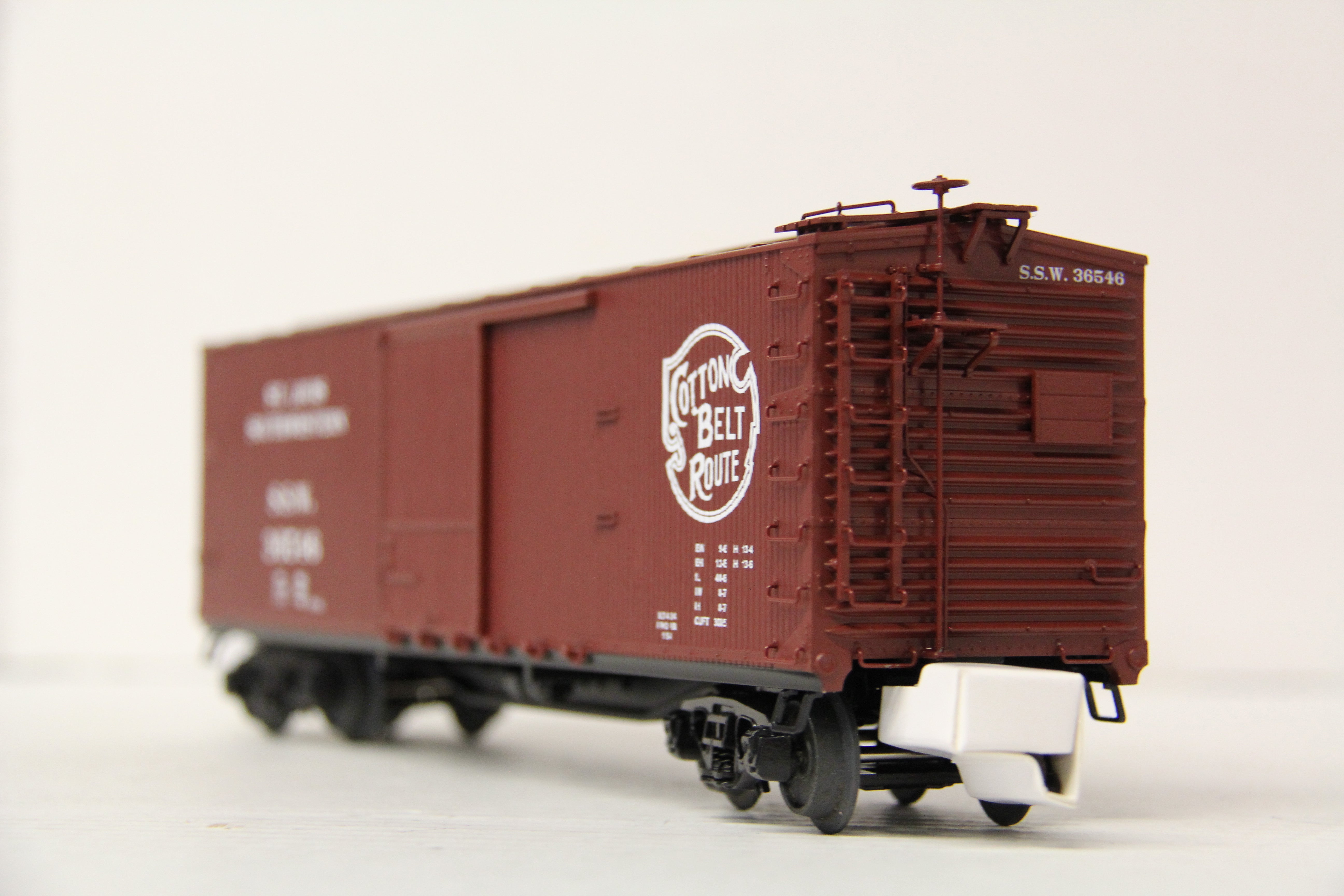 MTH 20-93387 St. Louis Southwestern 40' USRA Double Sheathed Box Car-Second hand-M6638