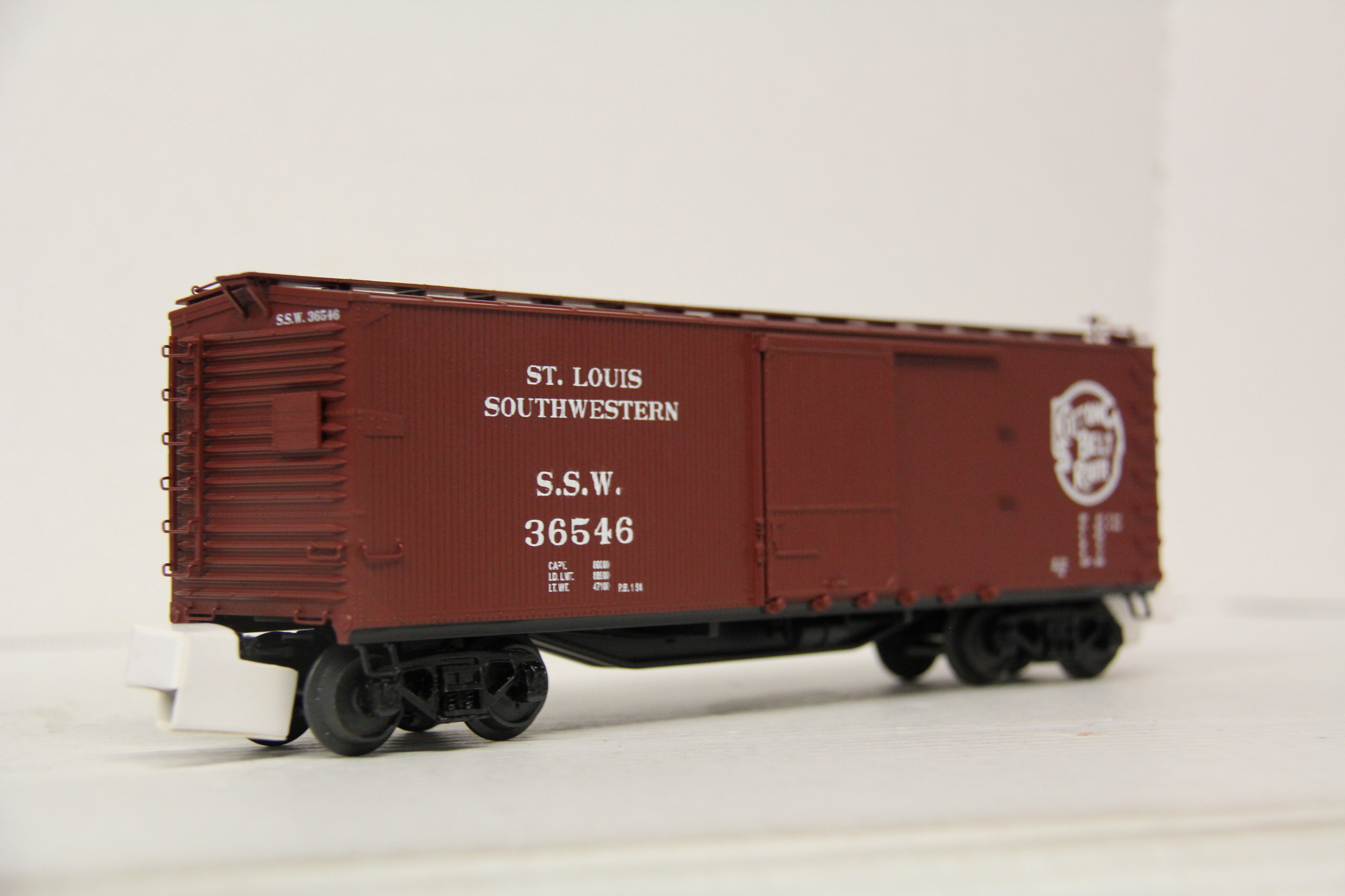 MTH 20-93387 St. Louis Southwestern 40' USRA Double Sheathed Box Car-Second hand-M6638